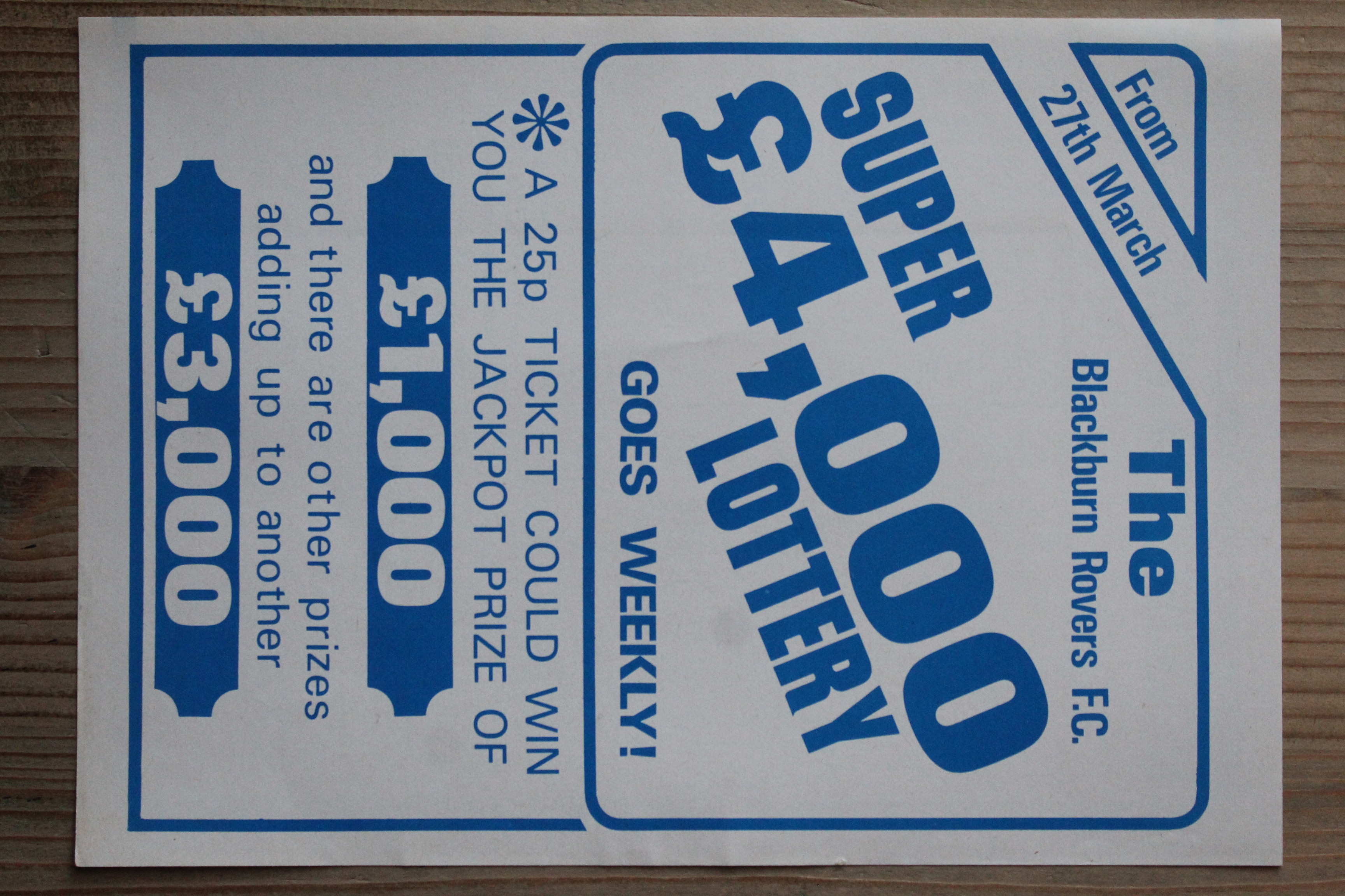 Blackburn Rovers FC v Fulham FC