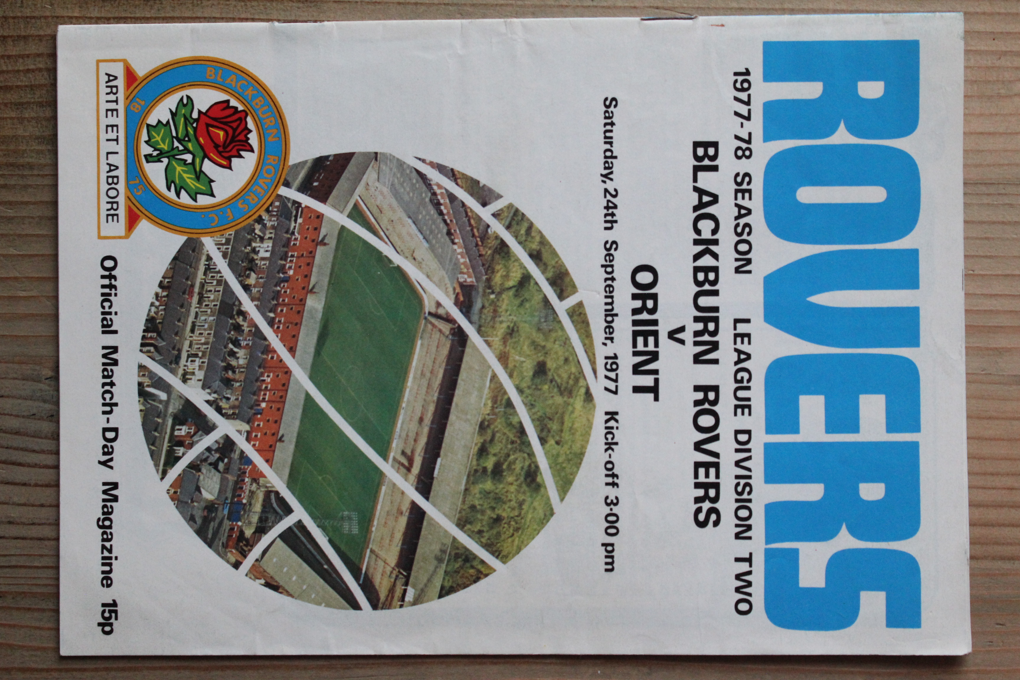 Blackburn Rovers FC v Orient
