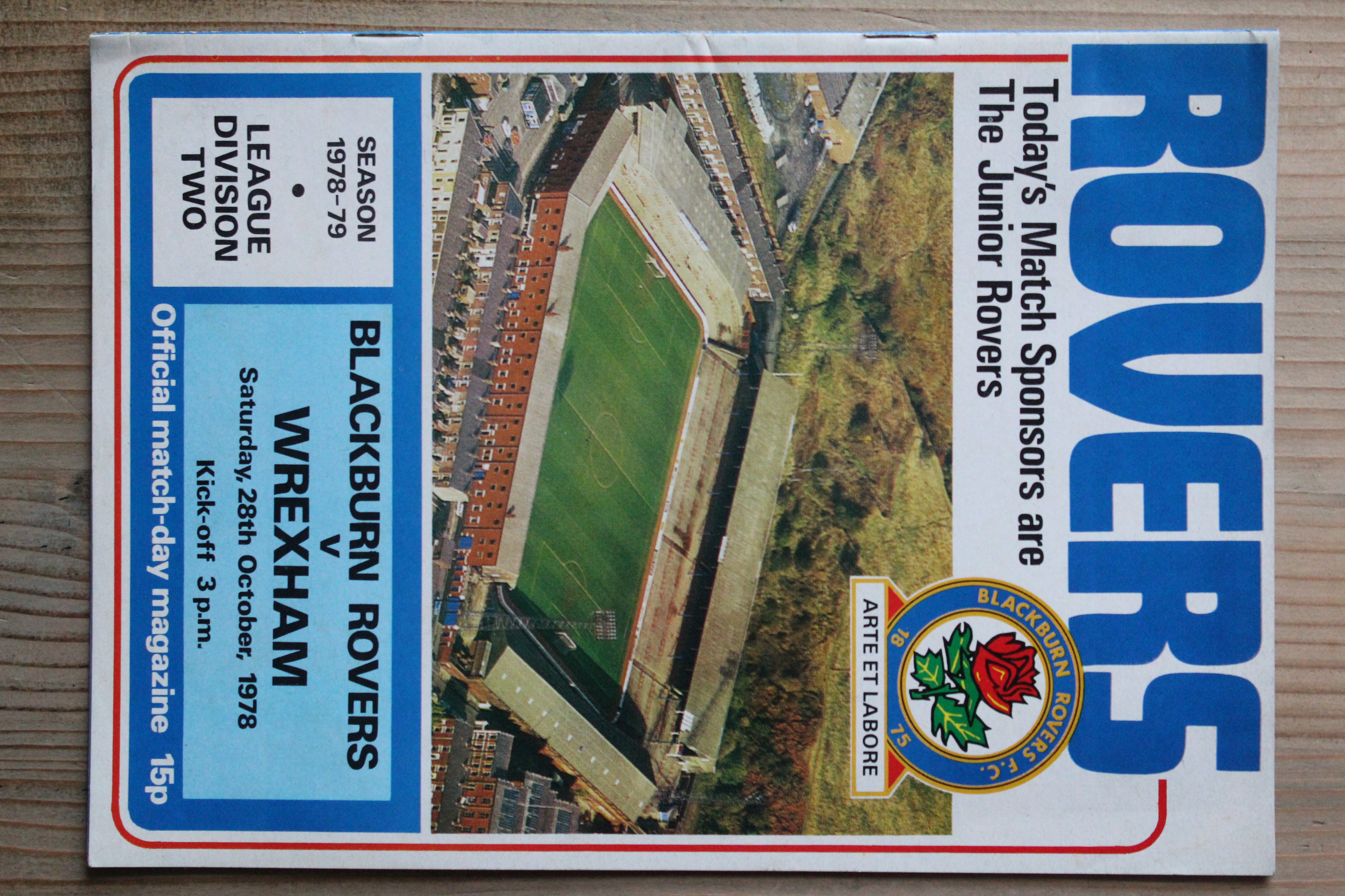Blackburn Rovers FC v Wrexham FC