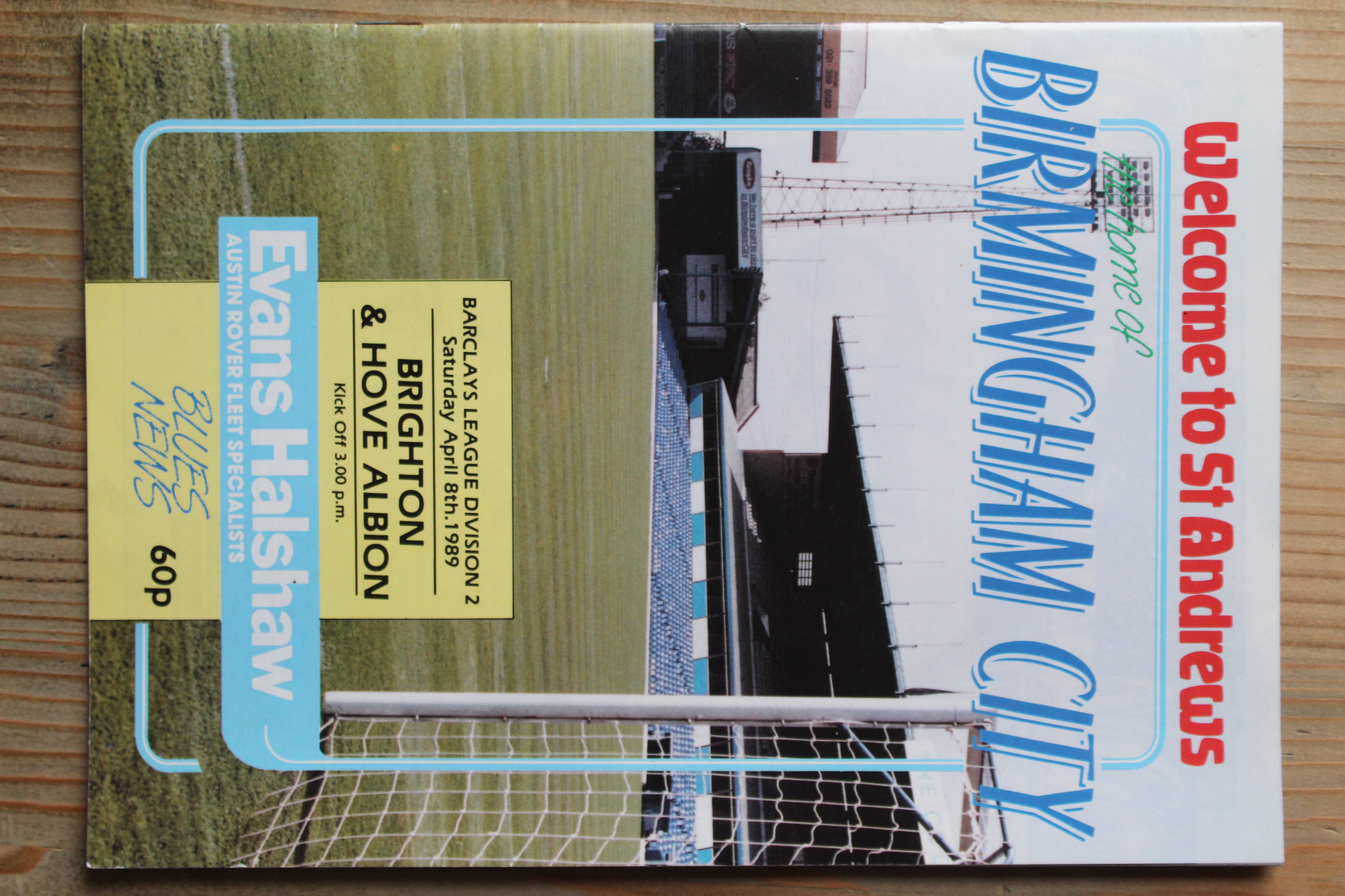 Birmingham City FC v Brighton & Hove Albion FC