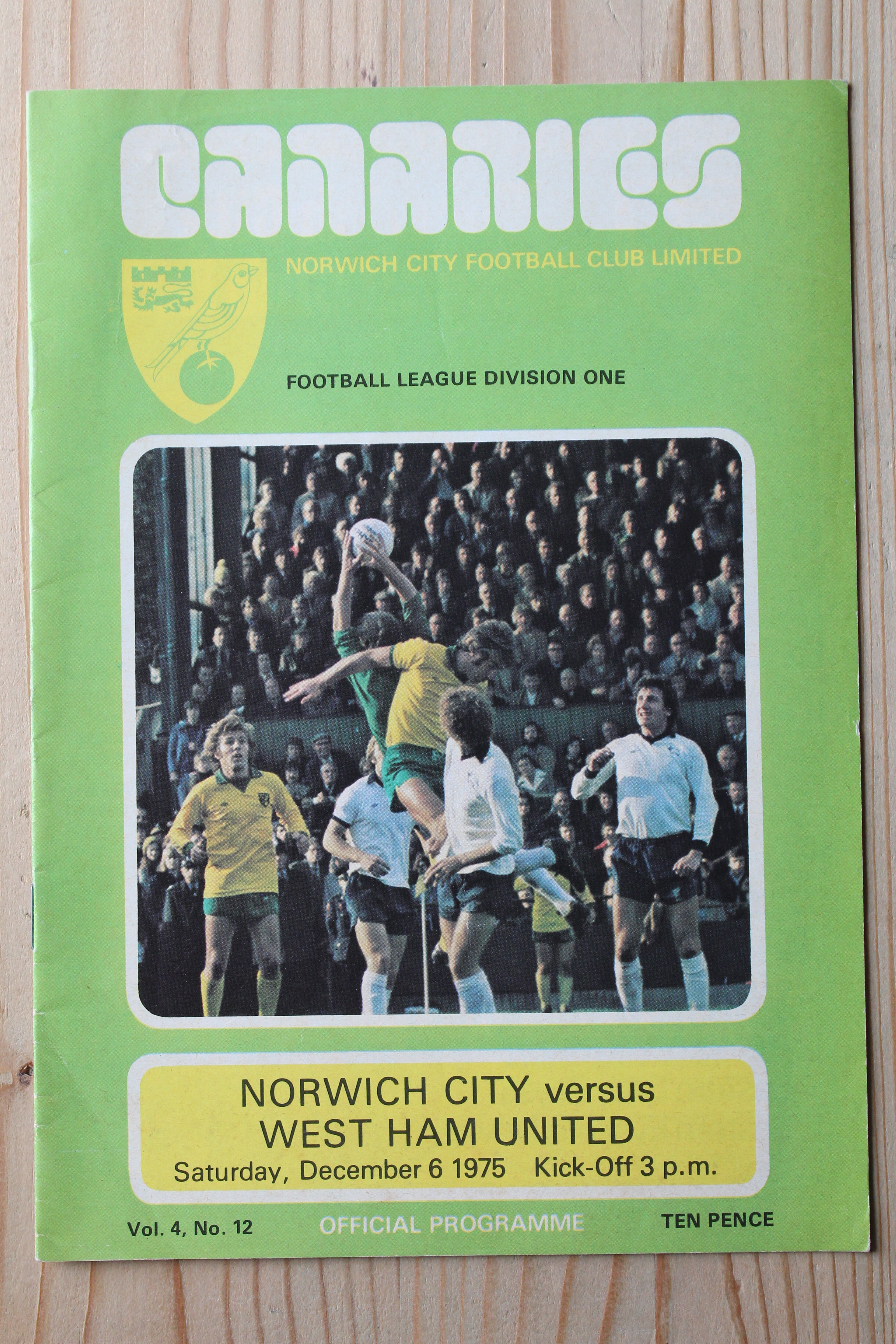 Norwich City FC v West Ham United FC
