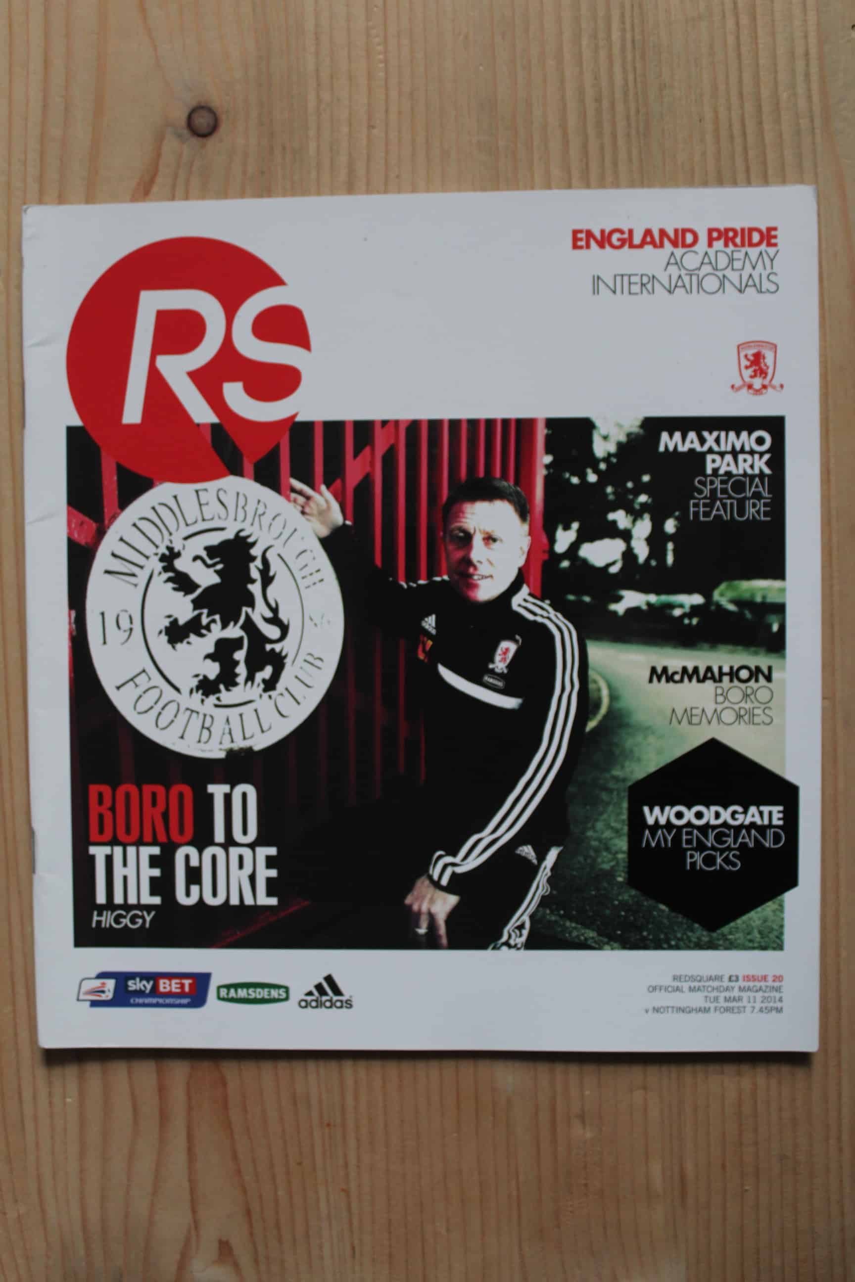 Middlesbrough FC v Nottingham Forest FC