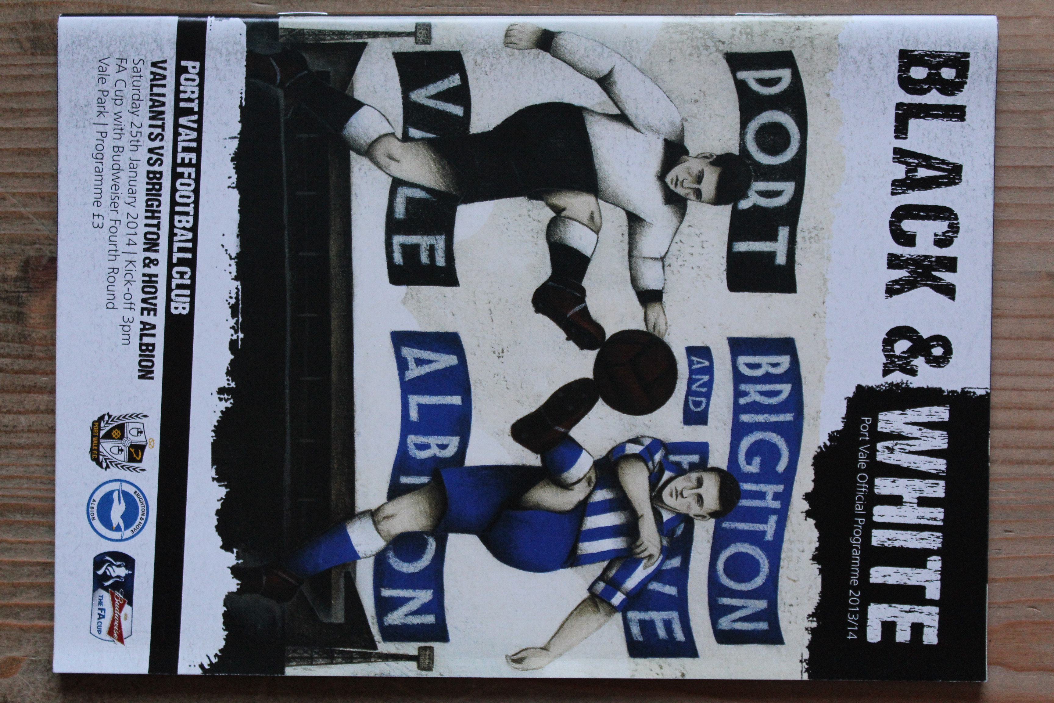Port Vale FC v Brighton & Hove Albion FC