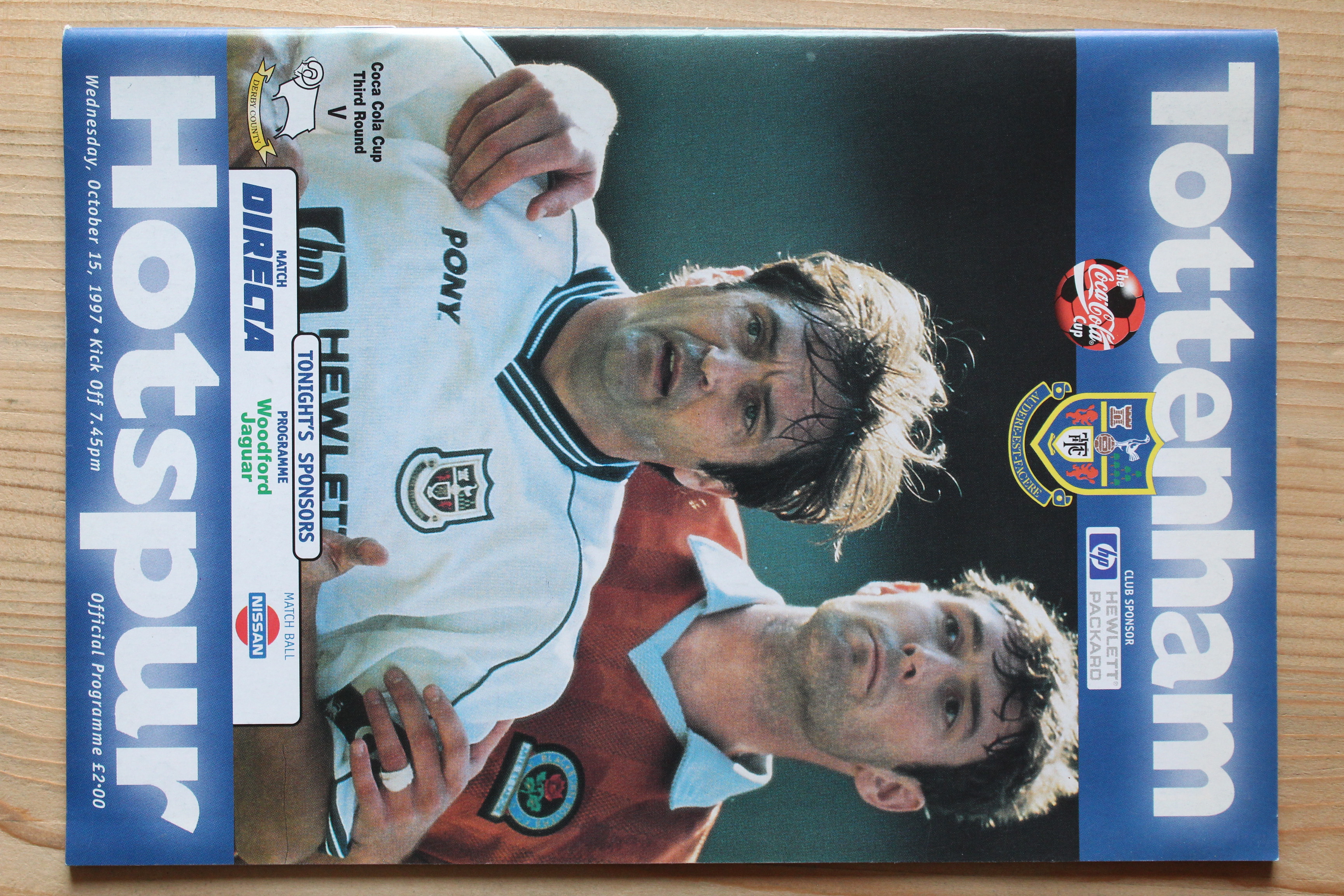 Tottenham Hotspur FC v Derby County FC