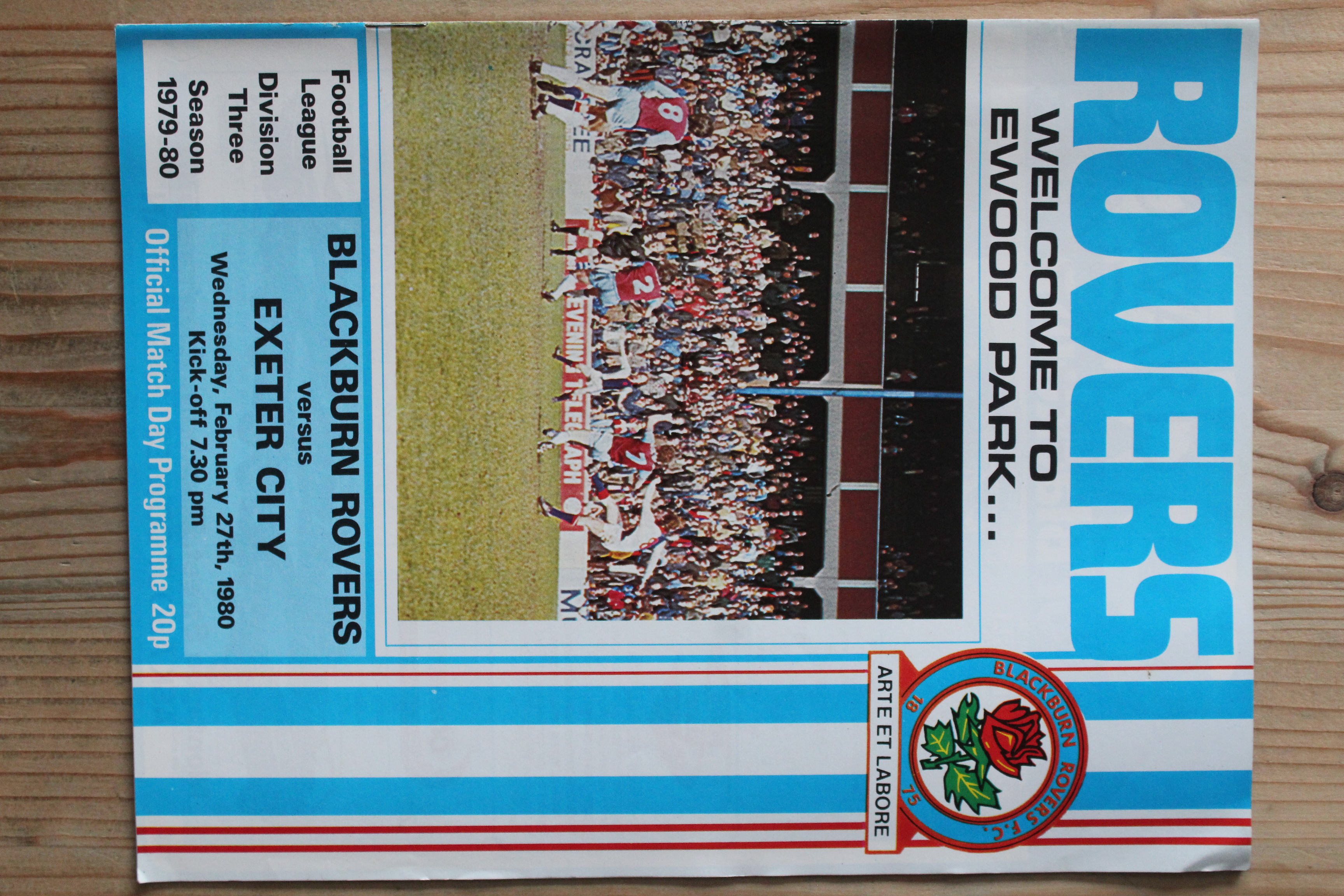 Blackburn Rovers FC v Exeter City FC