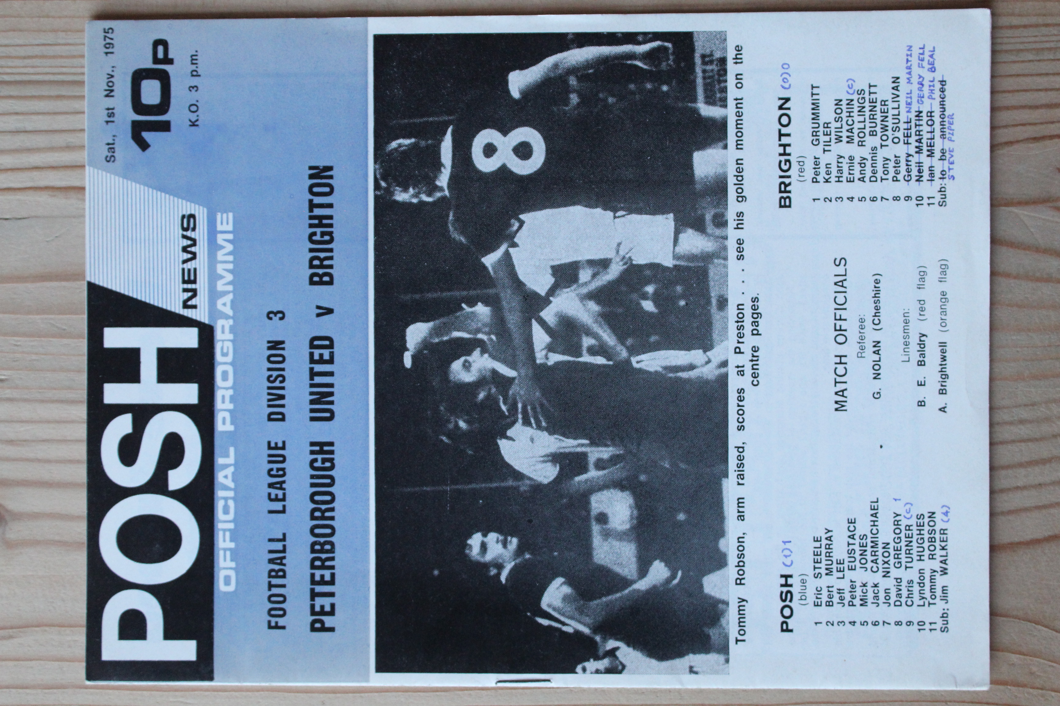 Peterborough United FC v Brighton & Hove Albion FC