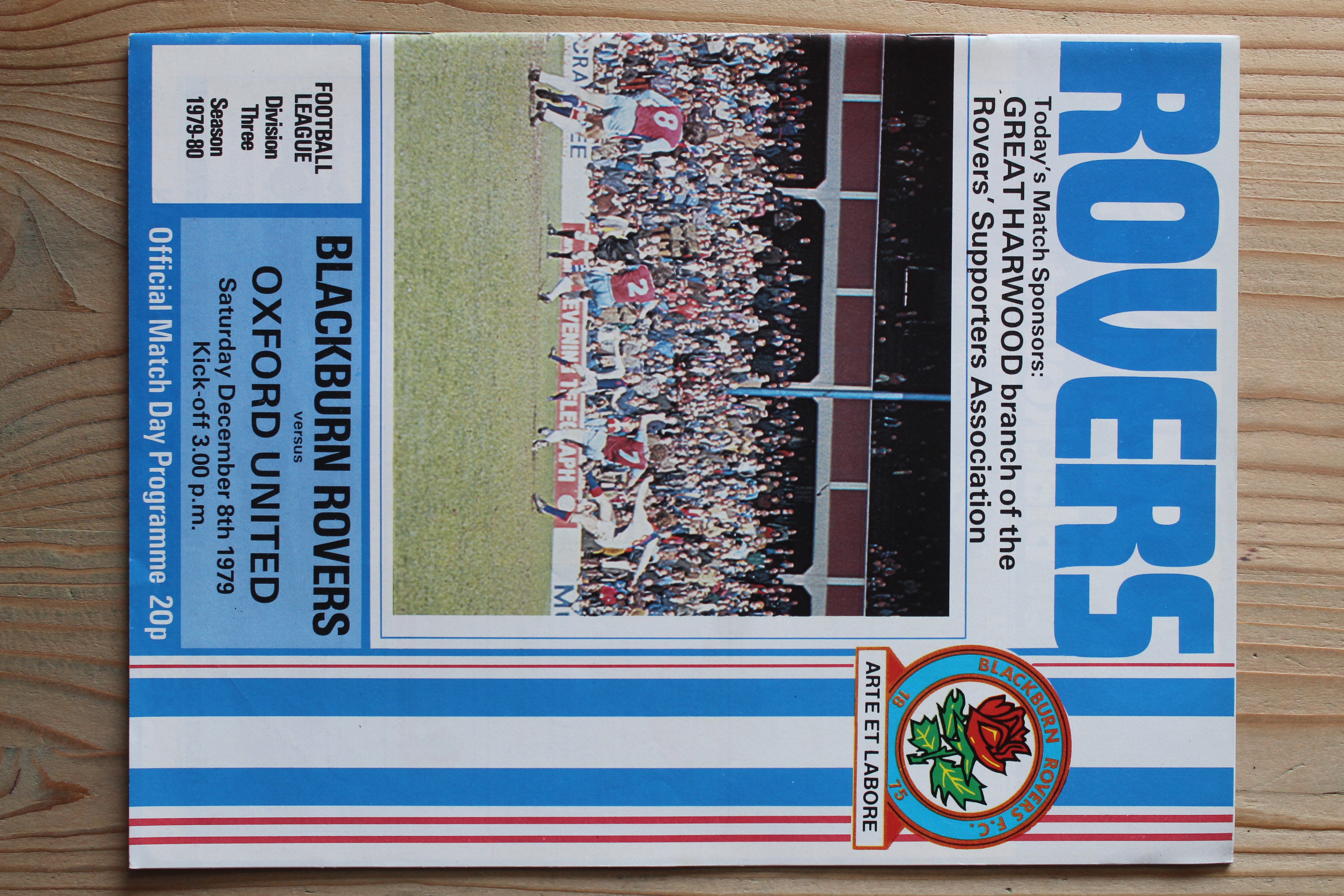Blackburn Rovers FC v Oxford United FC