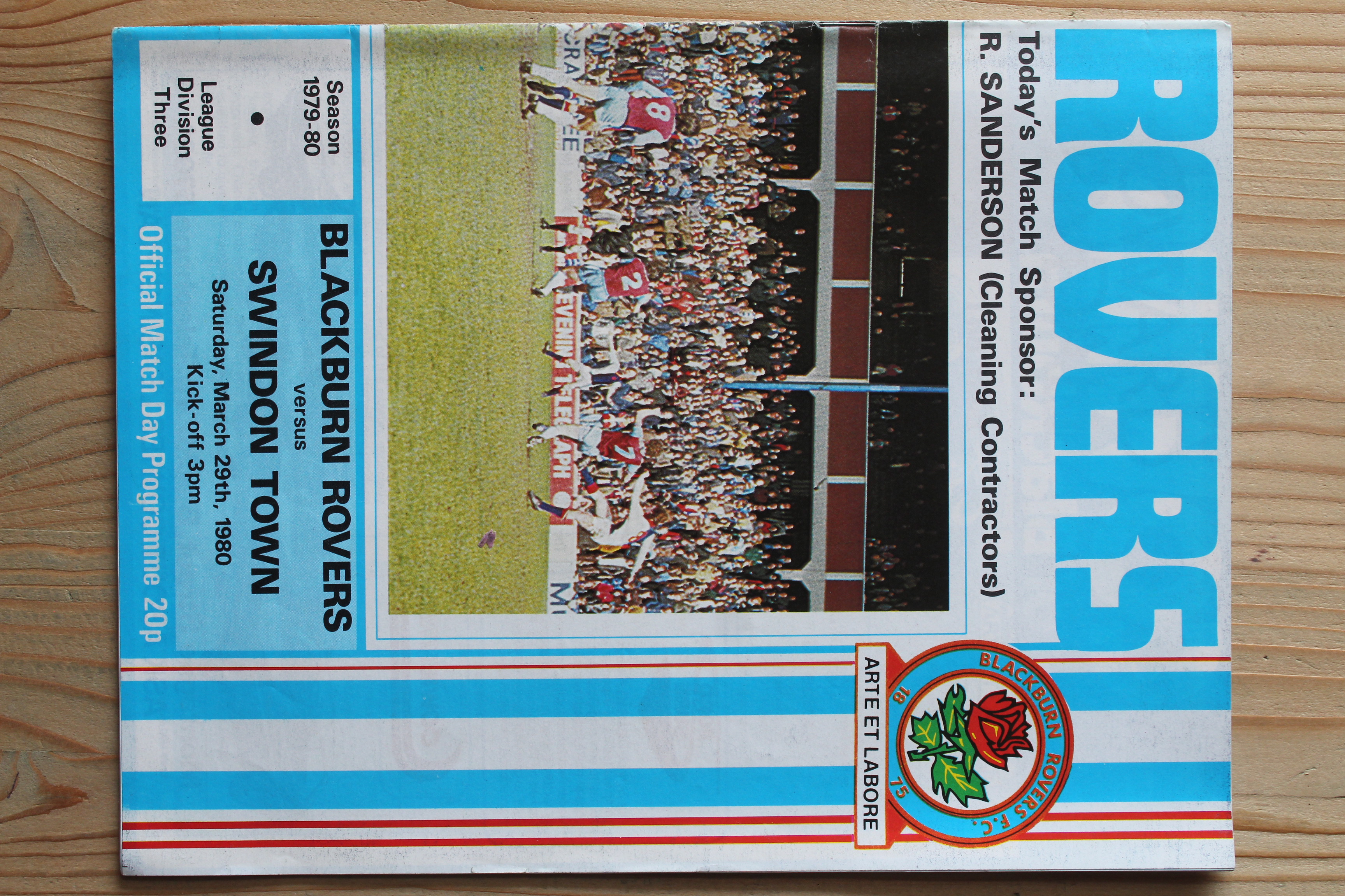Blackburn Rovers FC v Swindon Town FC