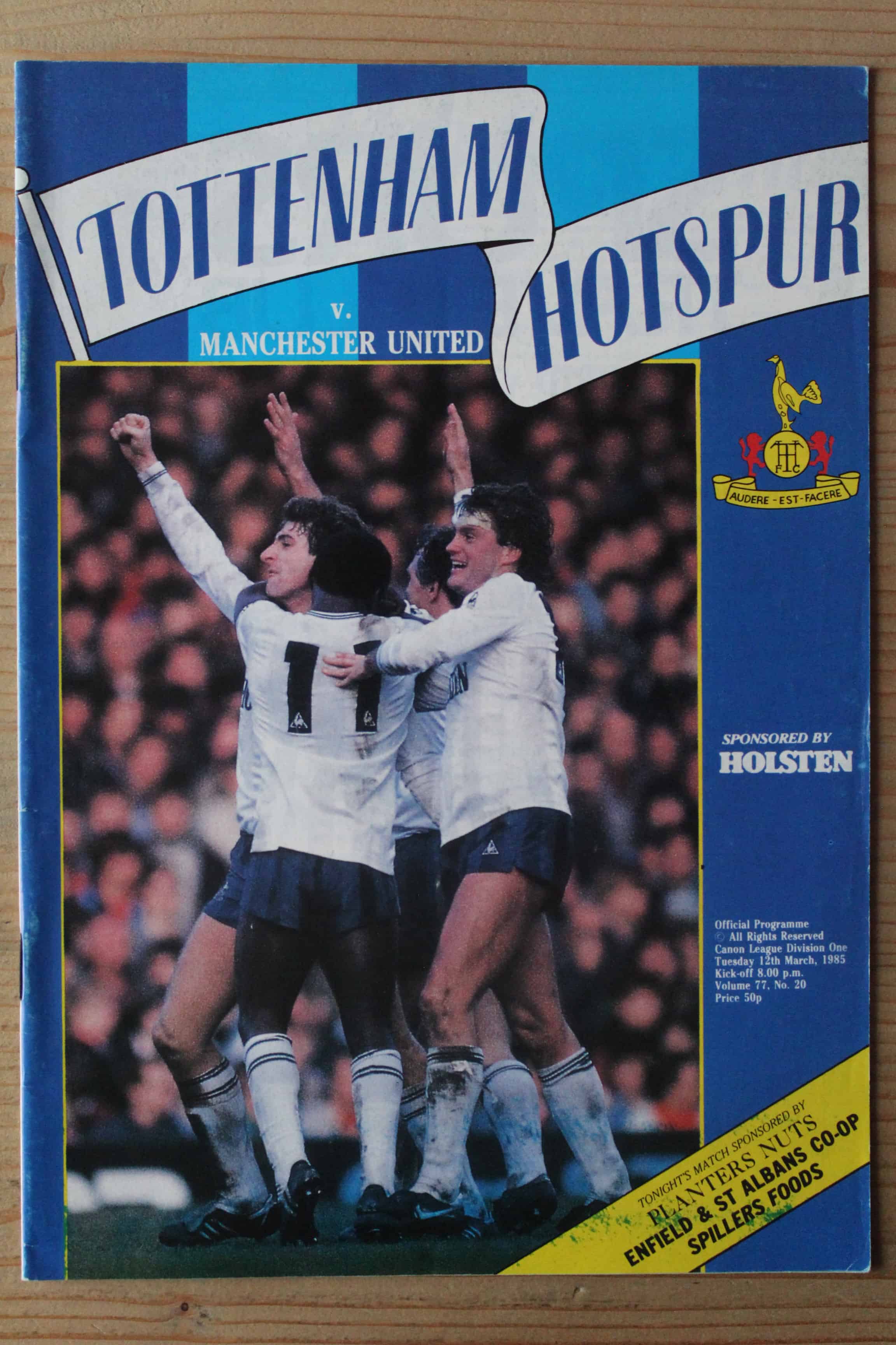 Tottenham Hotspur FC v Manchester United FC