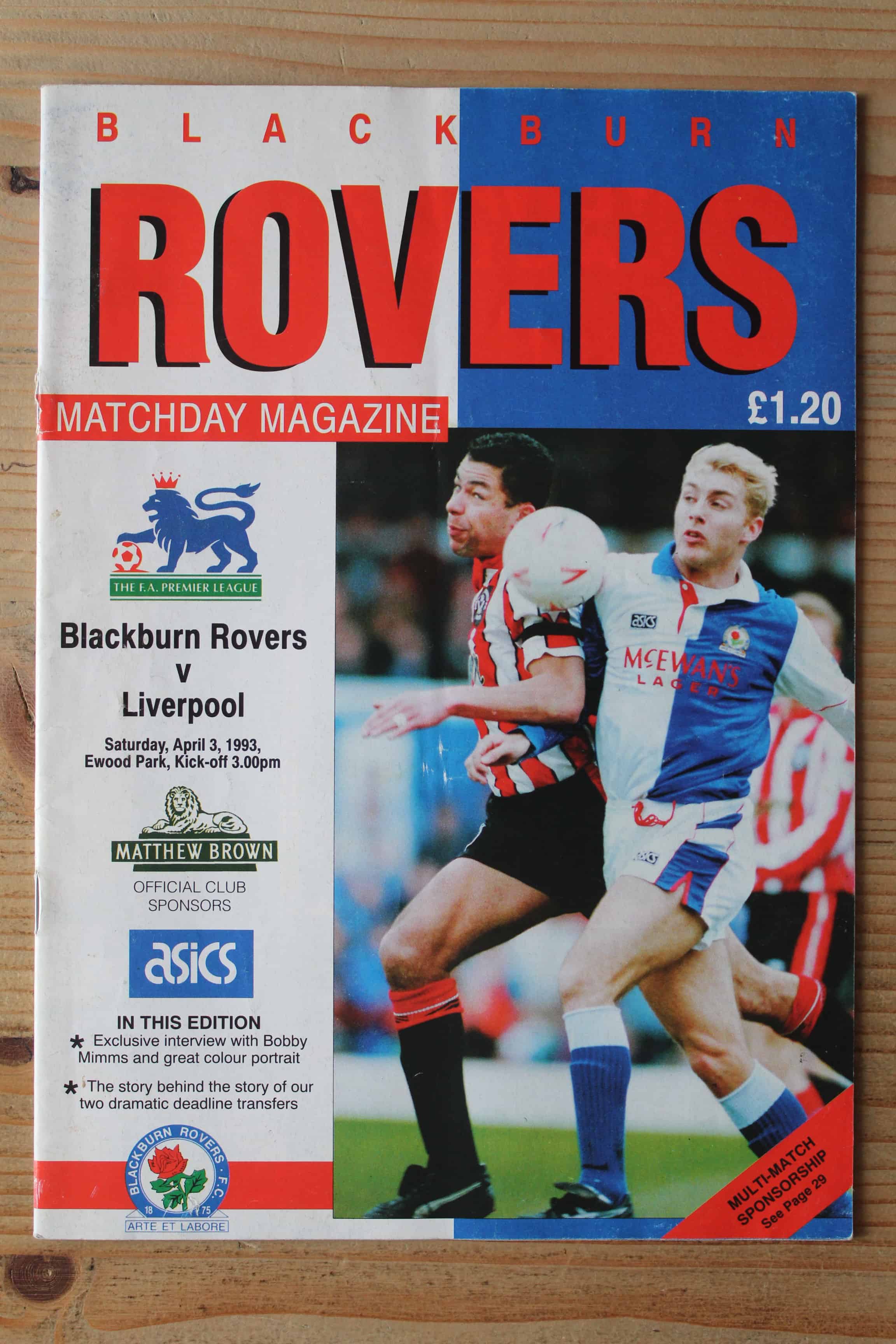 Blackburn Rovers FC v Liverpool FC