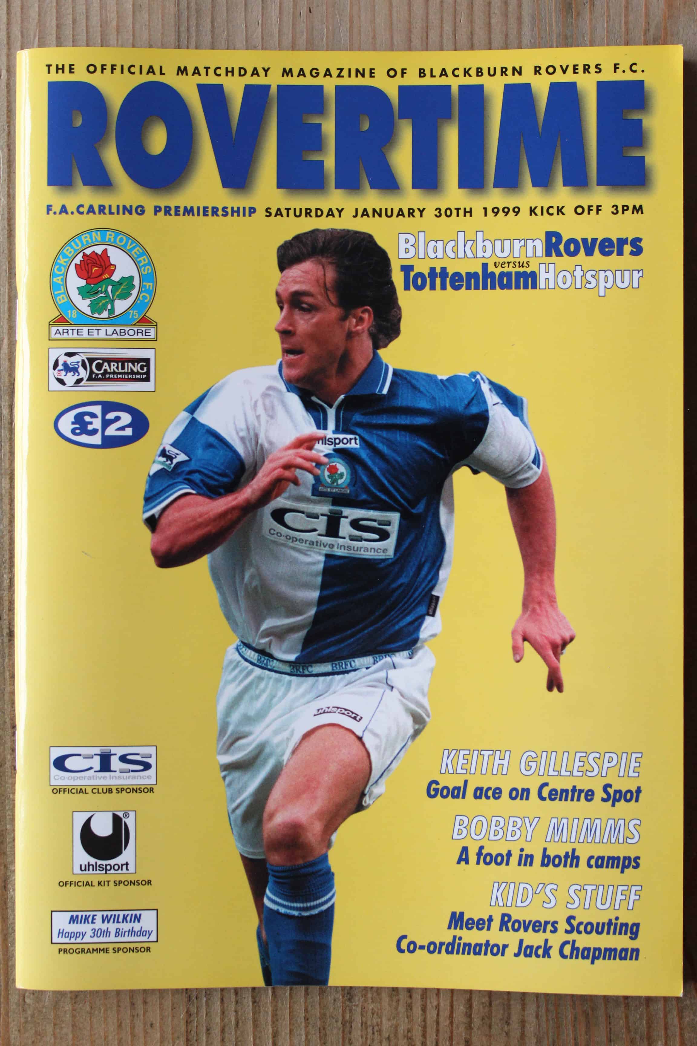 Blackburn Rovers FC v Tottenham Hotspur FC