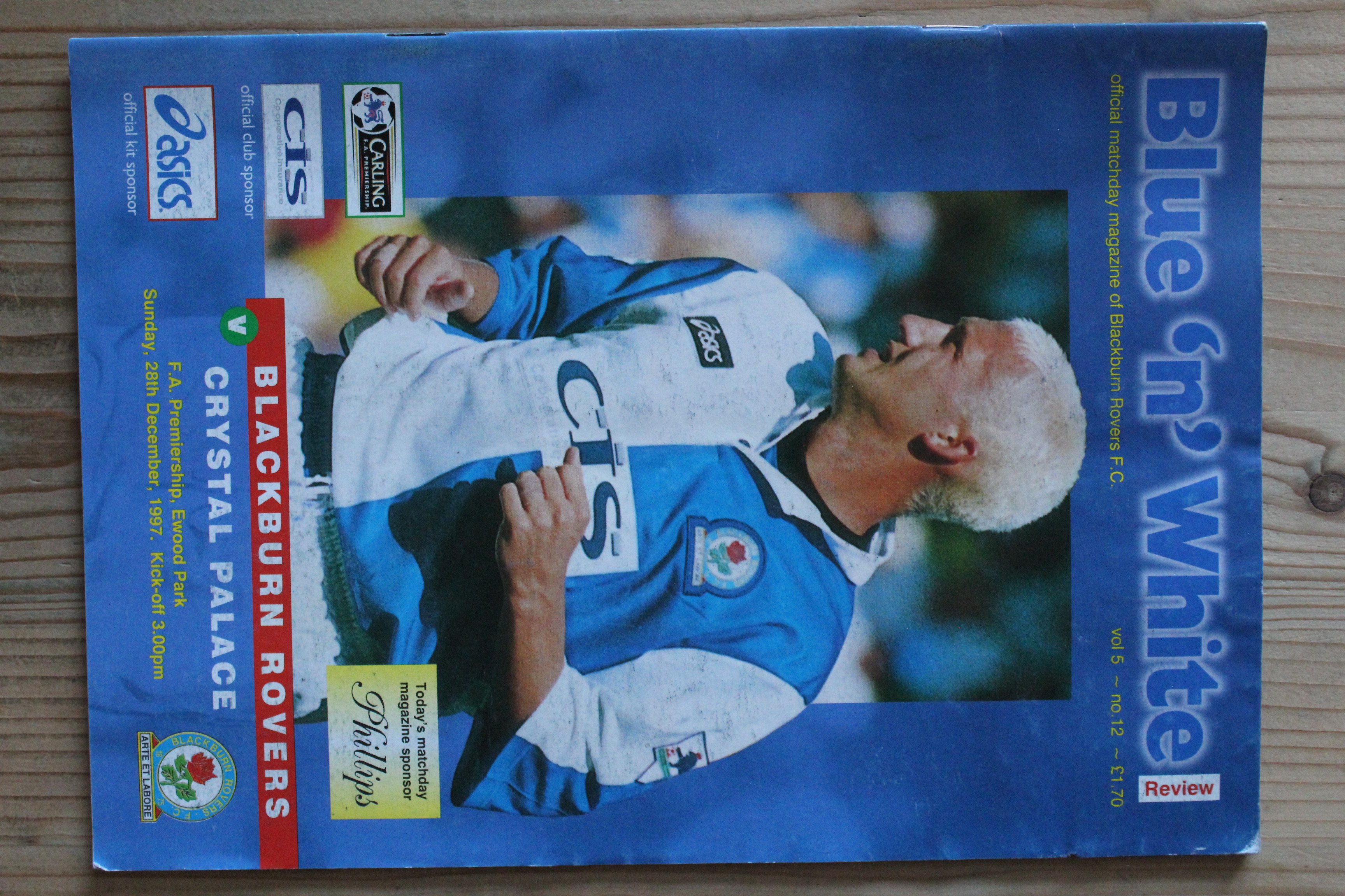 Blackburn Rovers FC v Crystal Palace FC