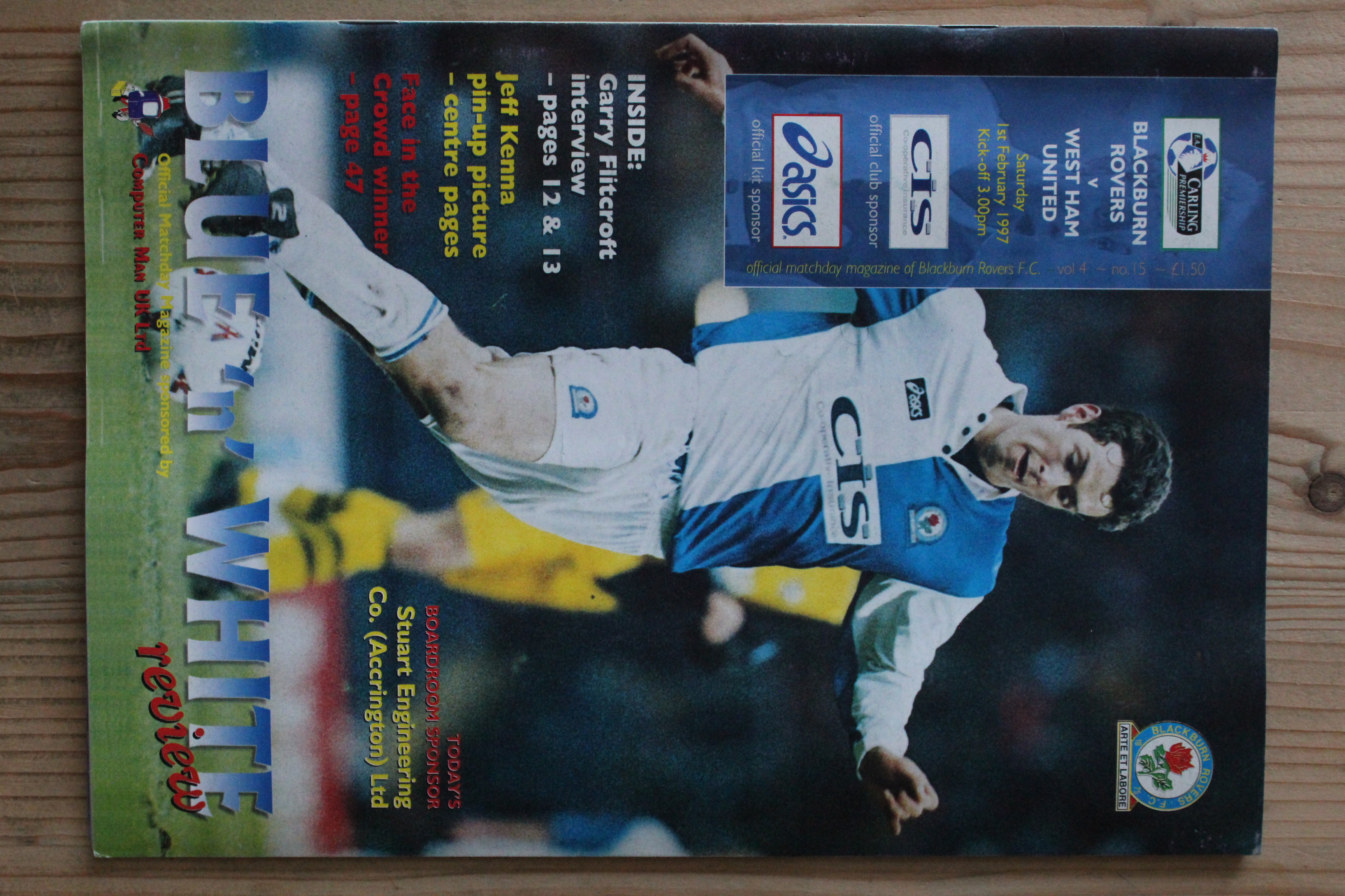 Blackburn Rovers FC v West Ham United FC