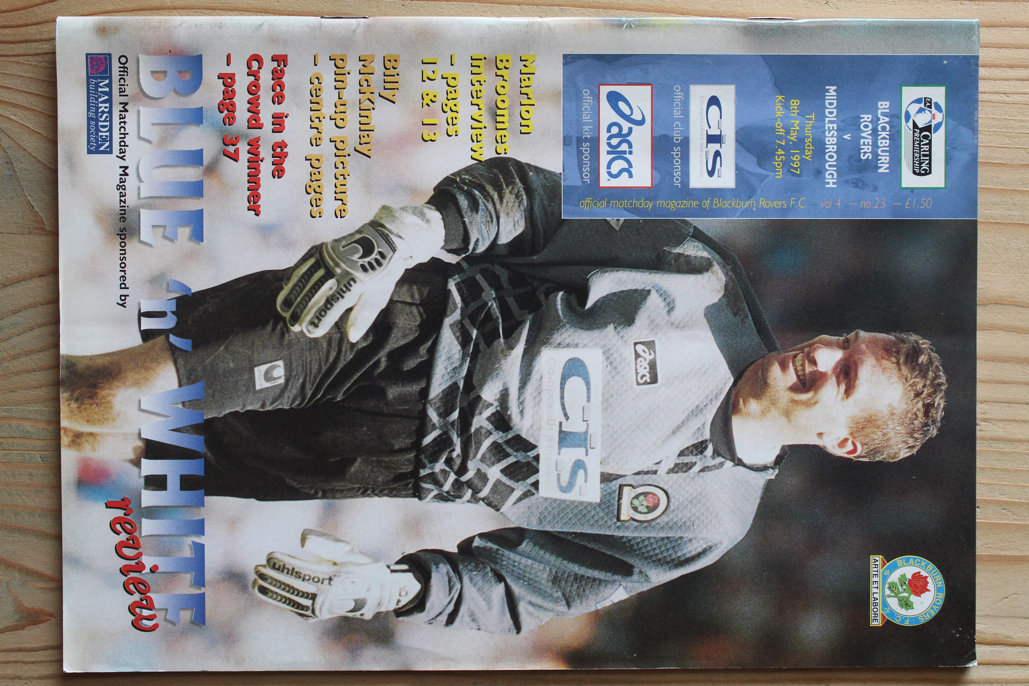 Blackburn Rovers FC v Middlesbrough FC