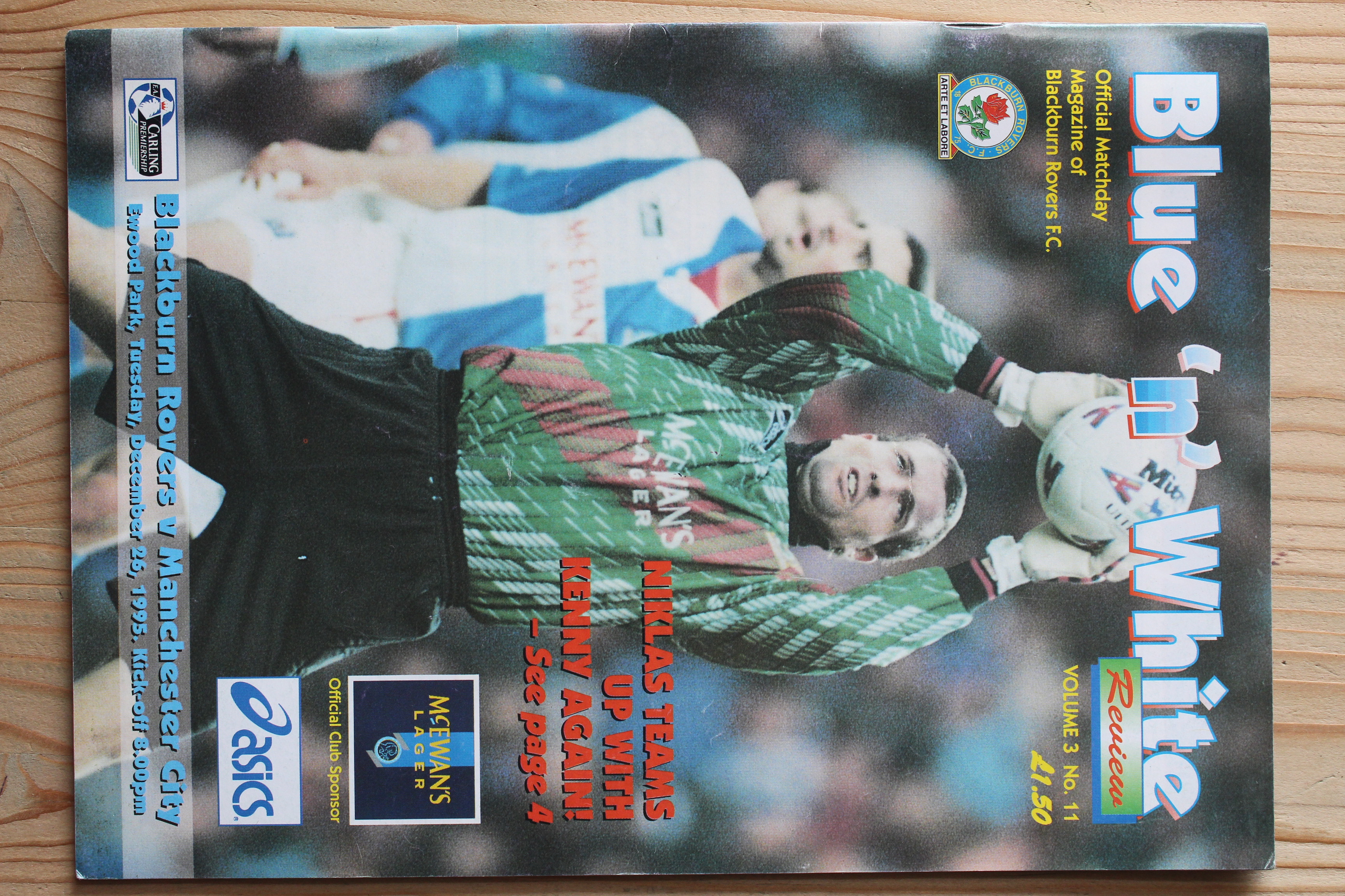 Blackburn Rovers FC v Manchester City FC