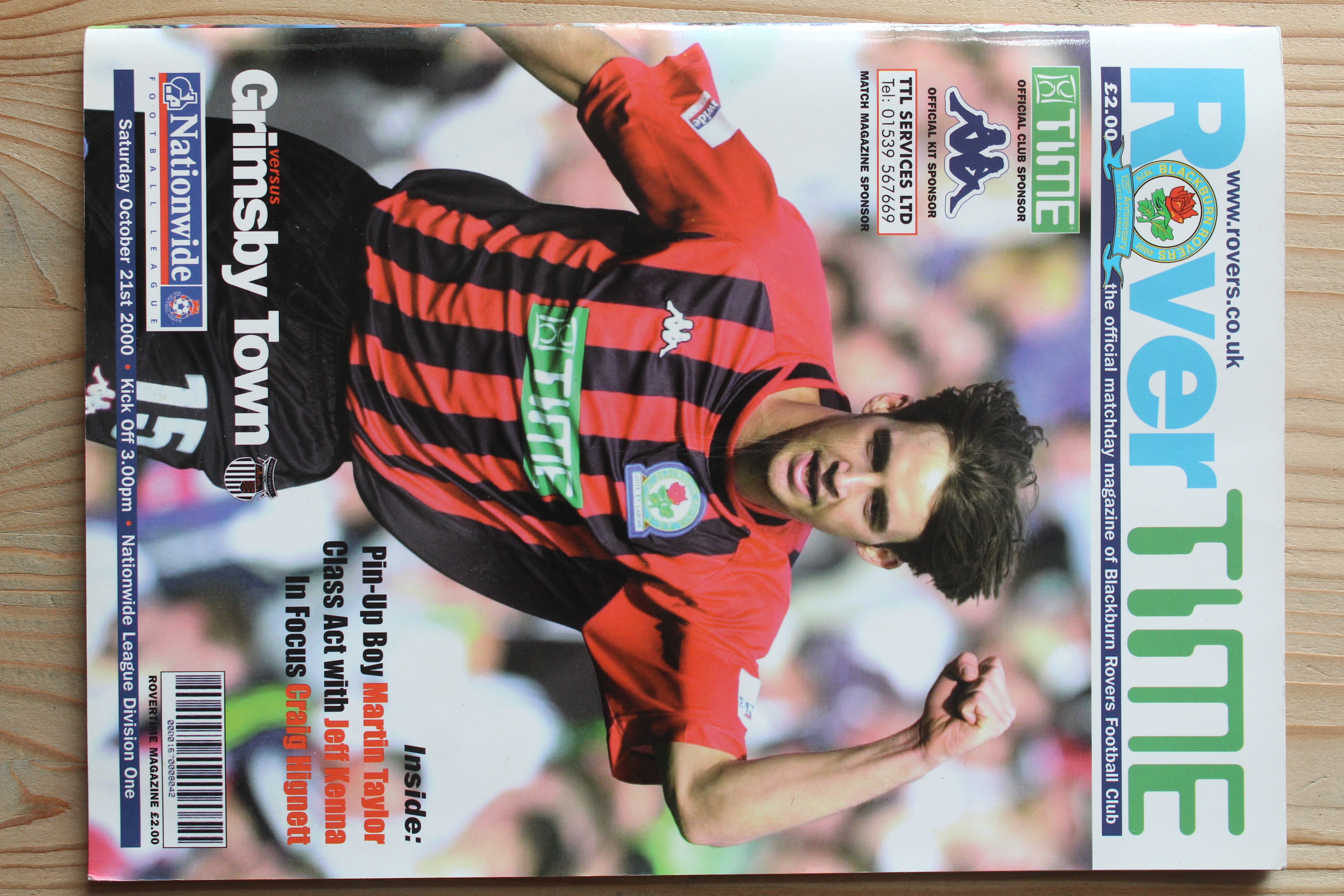 Blackburn Rovers FC v Grimsby Town FC