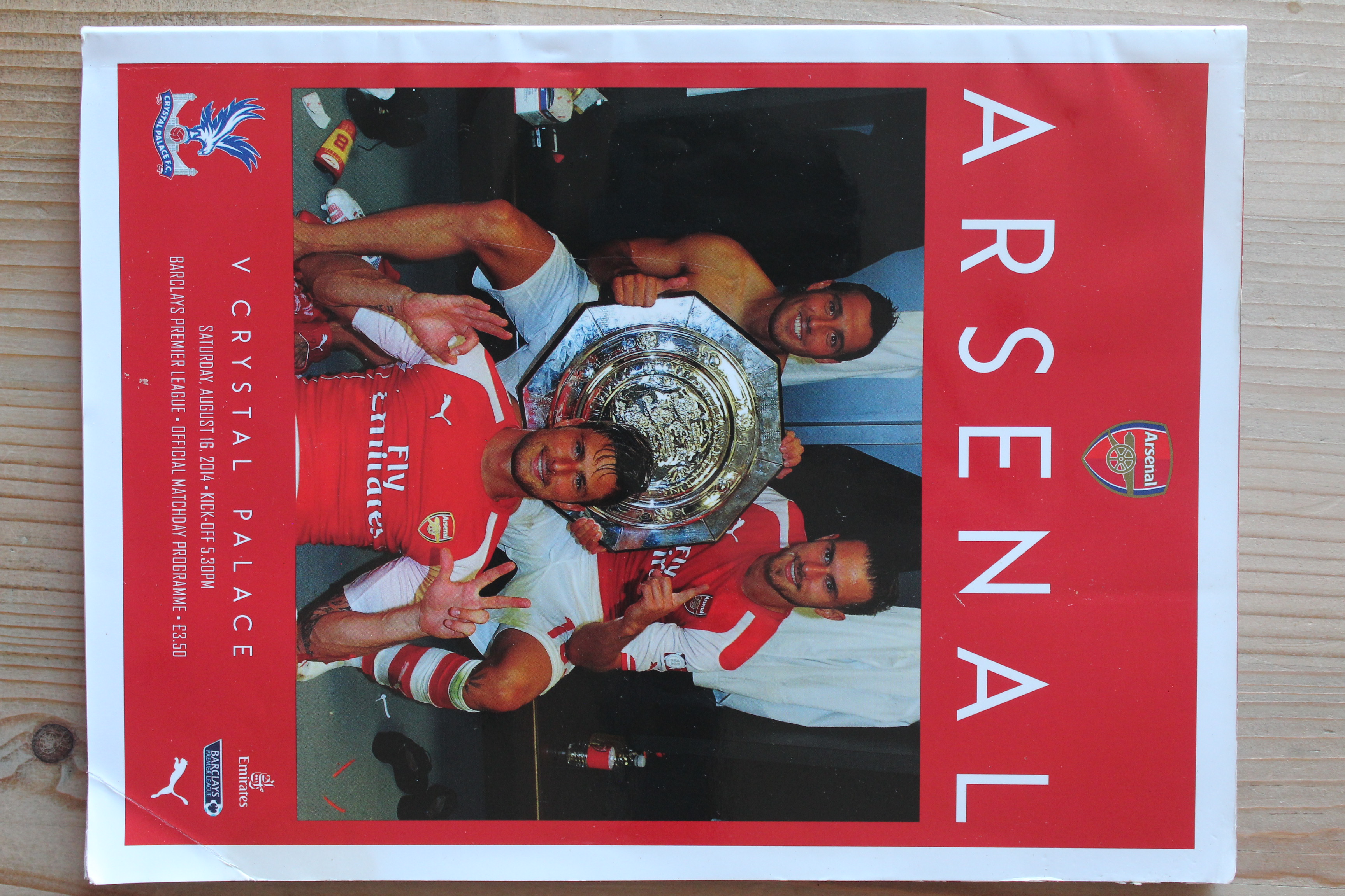 Arsenal FC v Crystal Palace FC