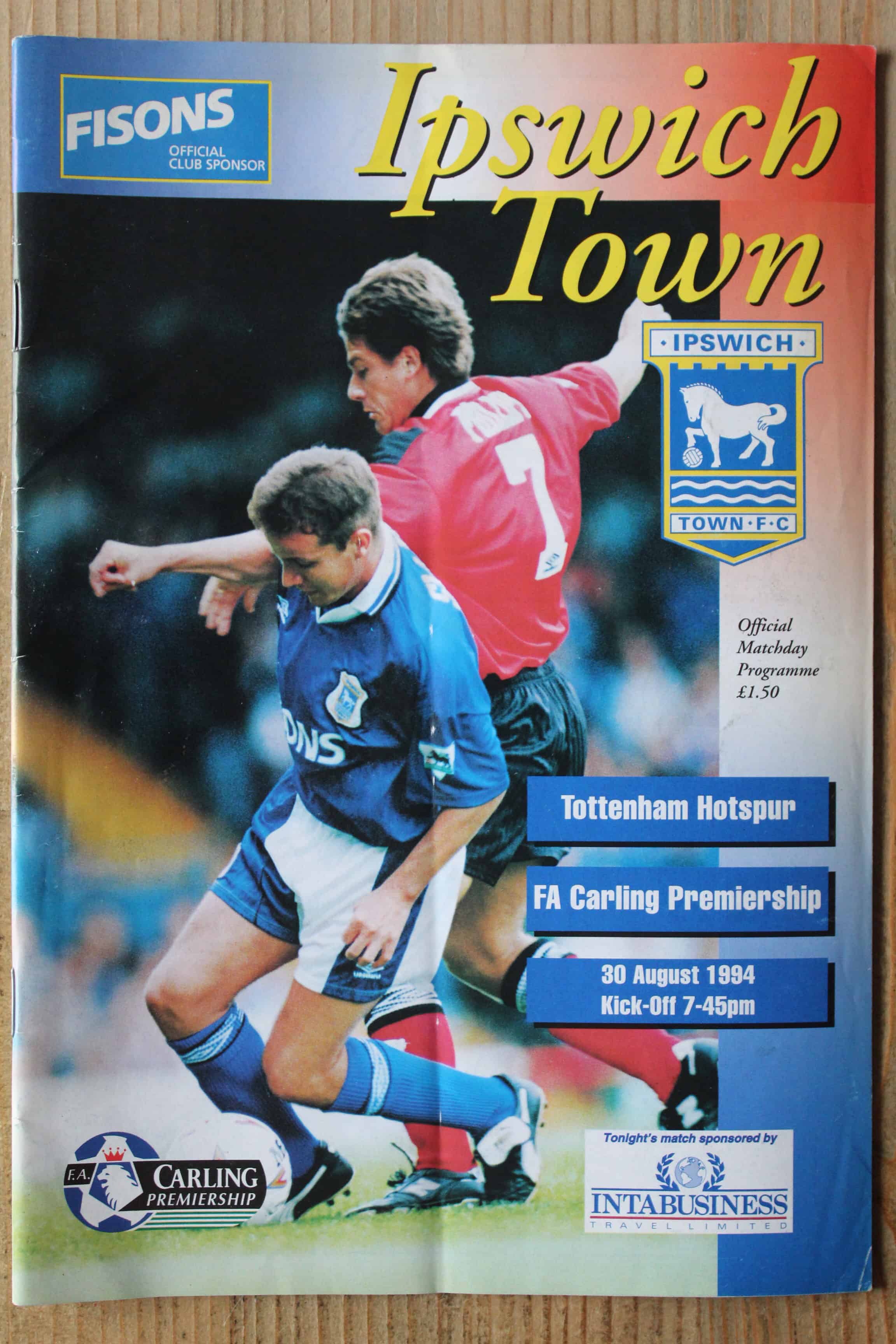 Ipswich Town FC v Tottenham Hotspur FC