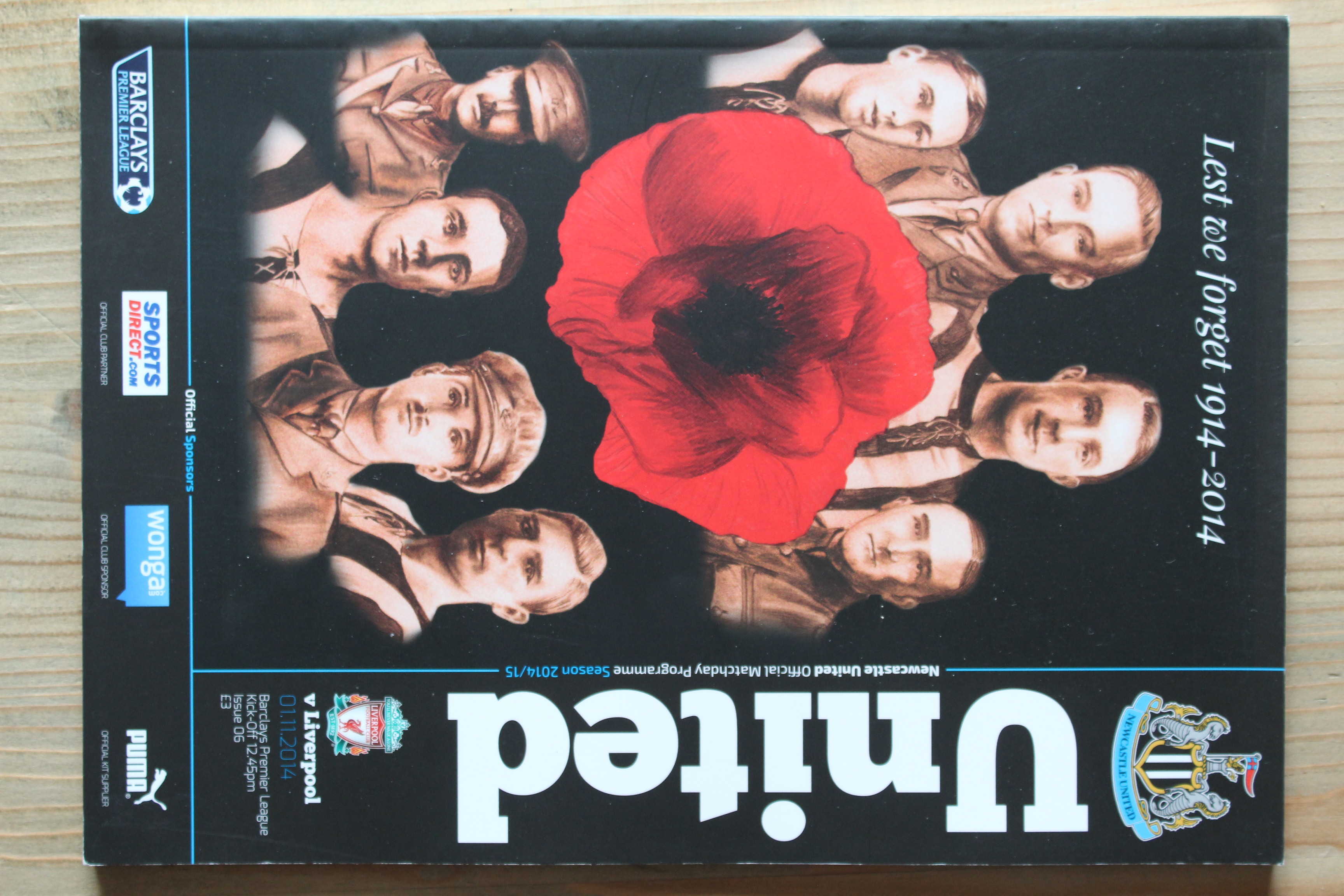 Newcastle United FC v Liverpool FC