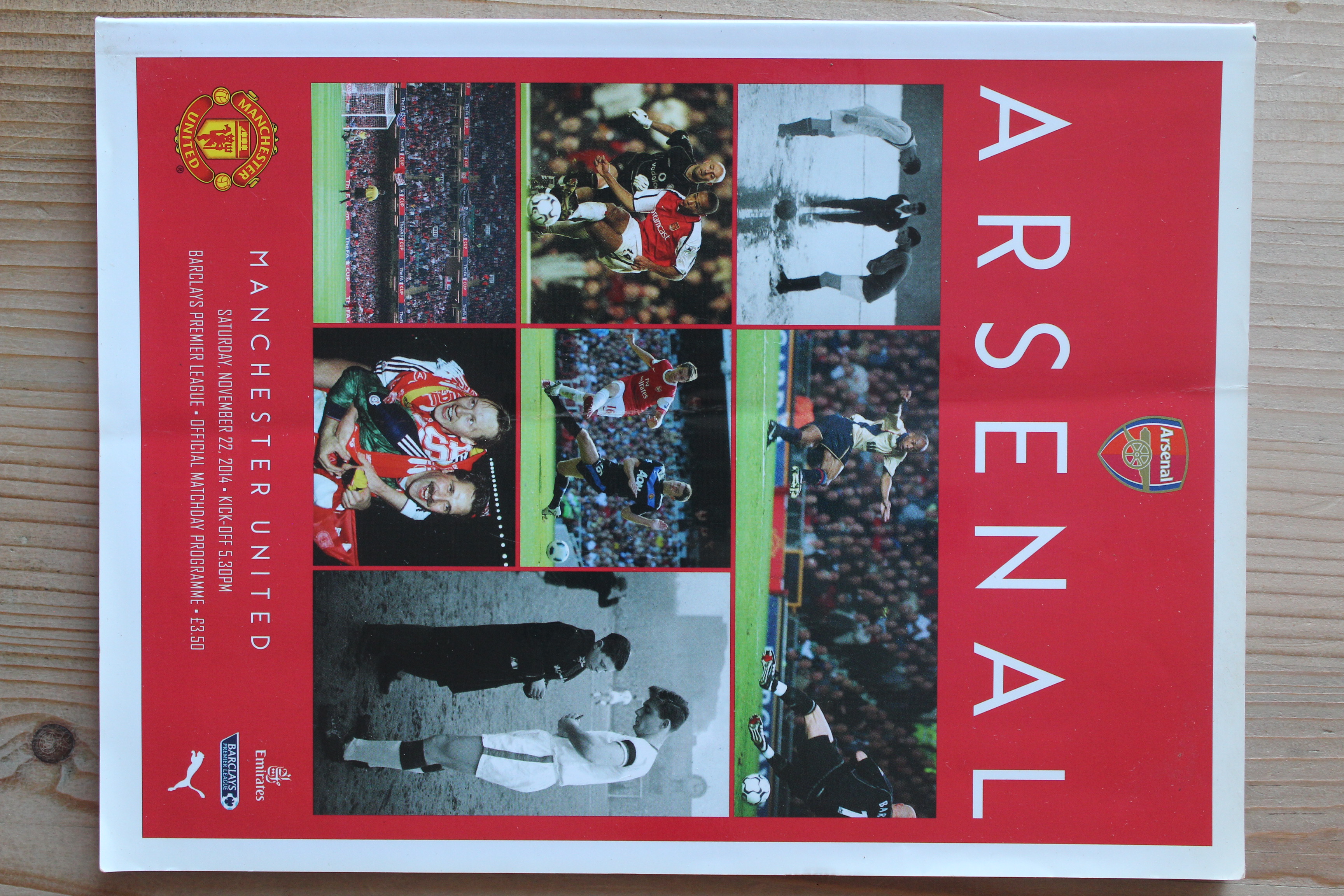 Arsenal FC v Manchester United FC