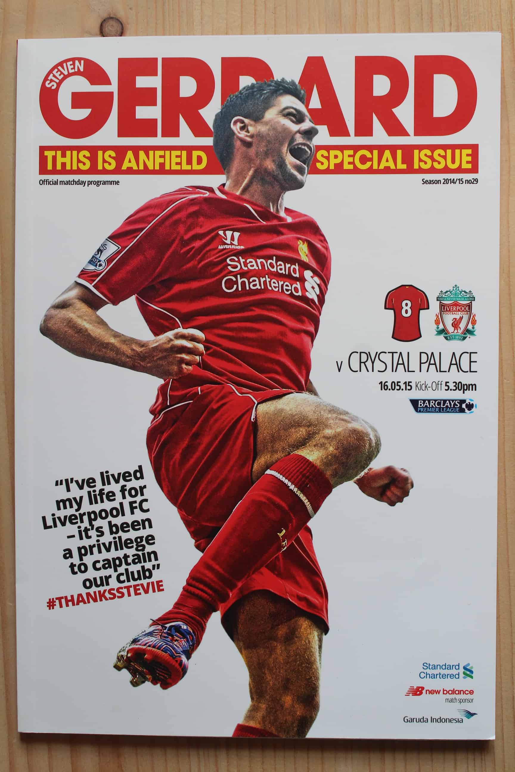 Liverpool FC v Crystal Palace FC