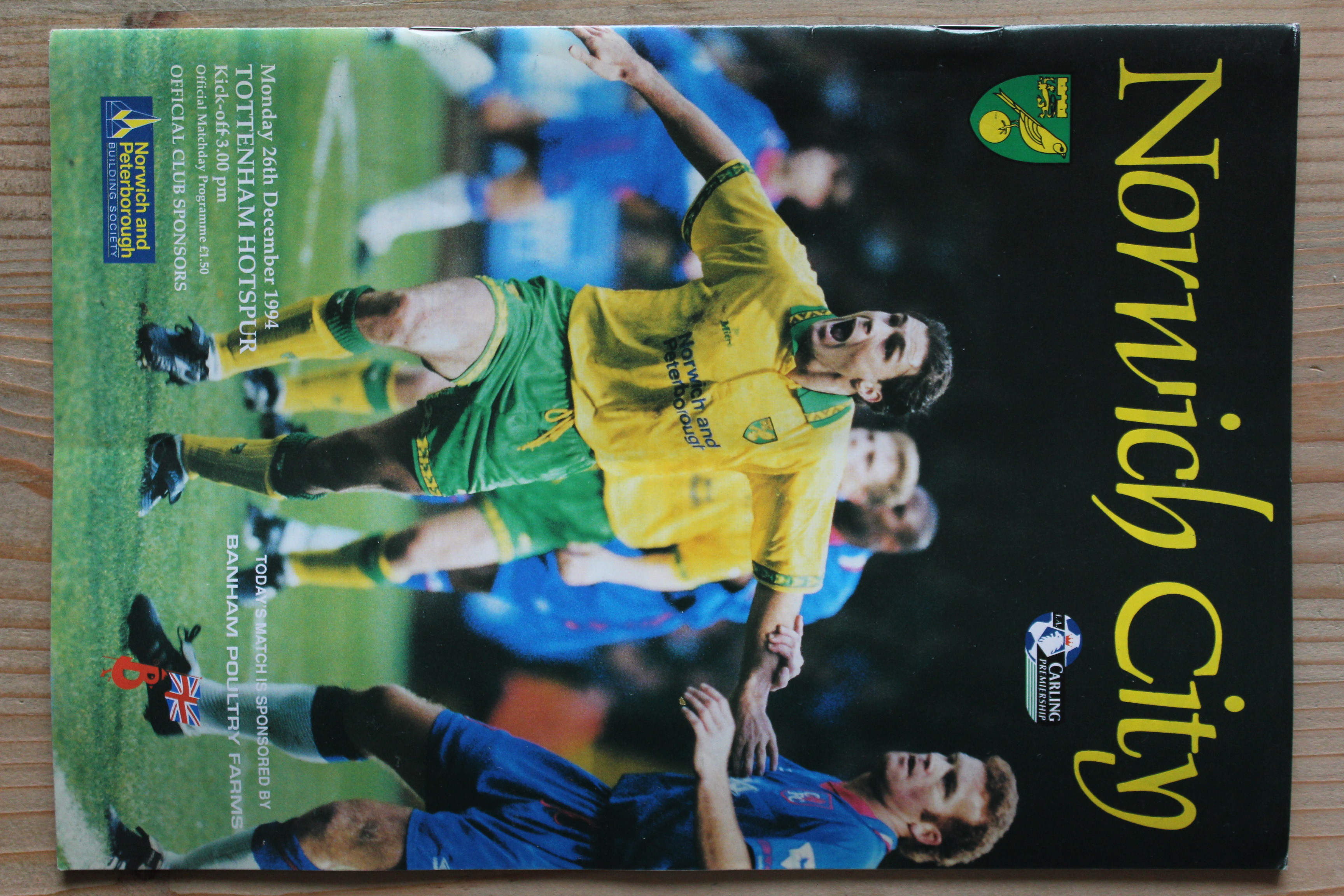 Norwich City FC v Tottenham Hotspur FC