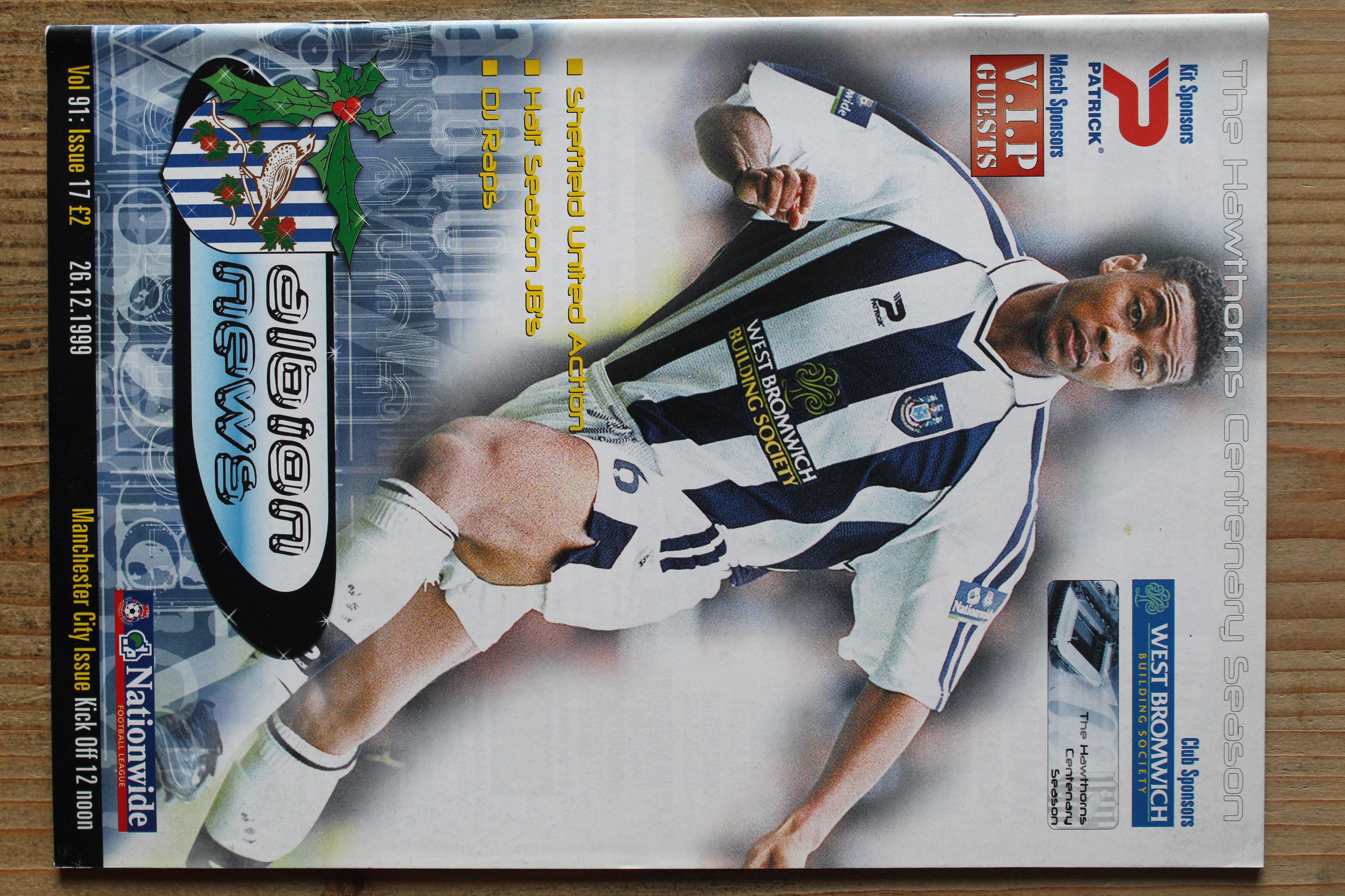 West Bromwich Albion FC  v Manchester City FC