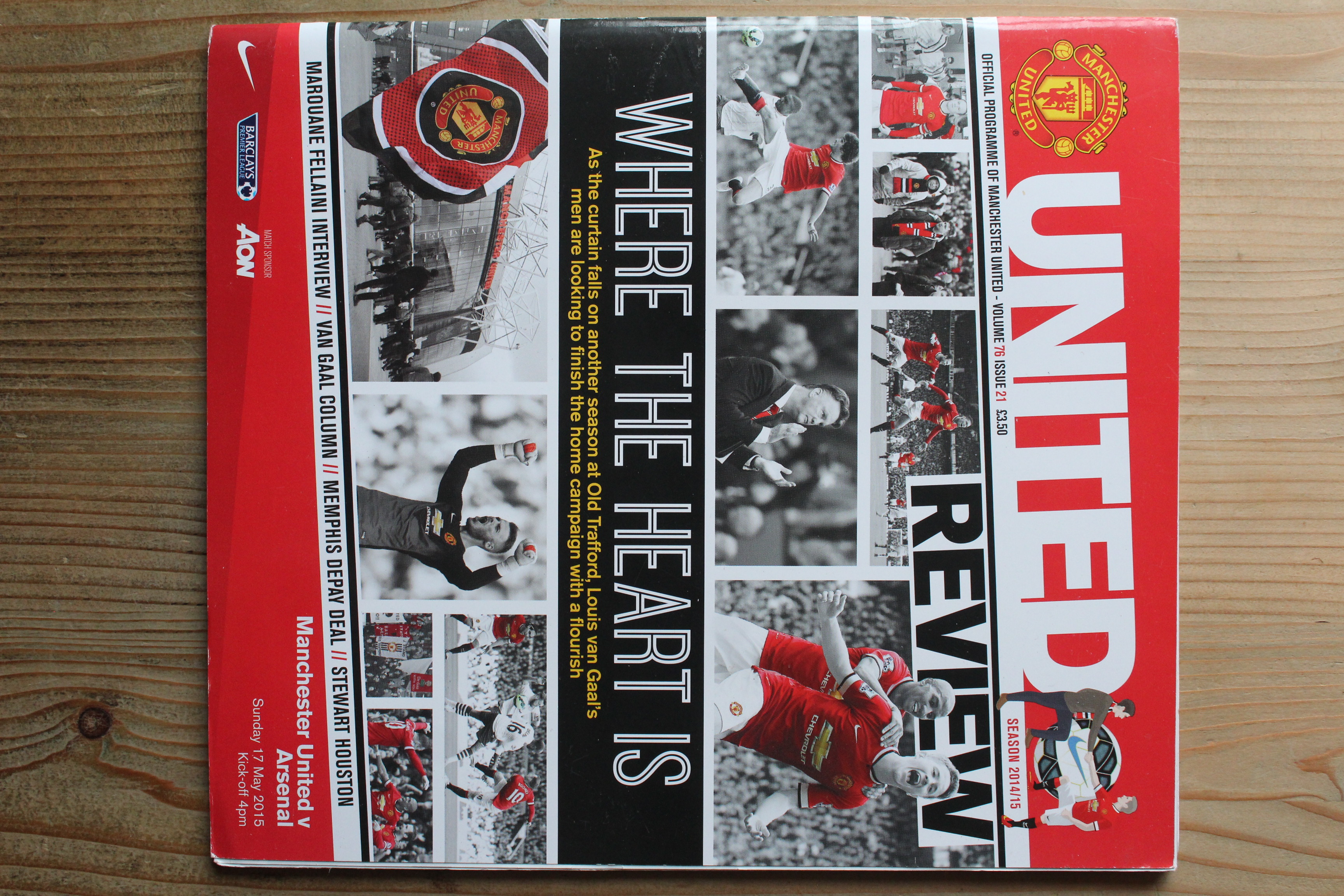 Manchester United FC v Arsenal FC