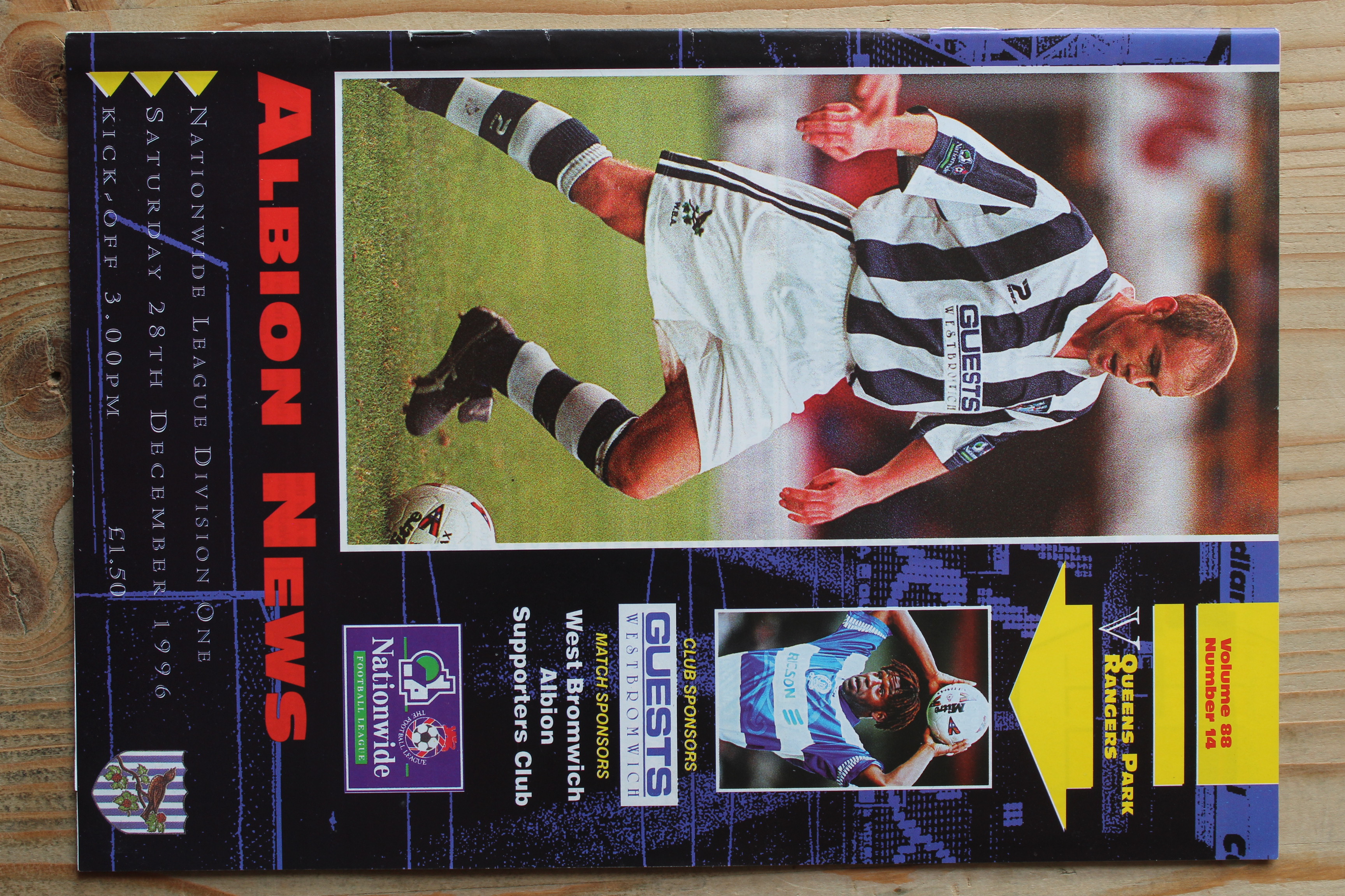 West Bromwich Albion FC  v Queens Park Rangers FC
