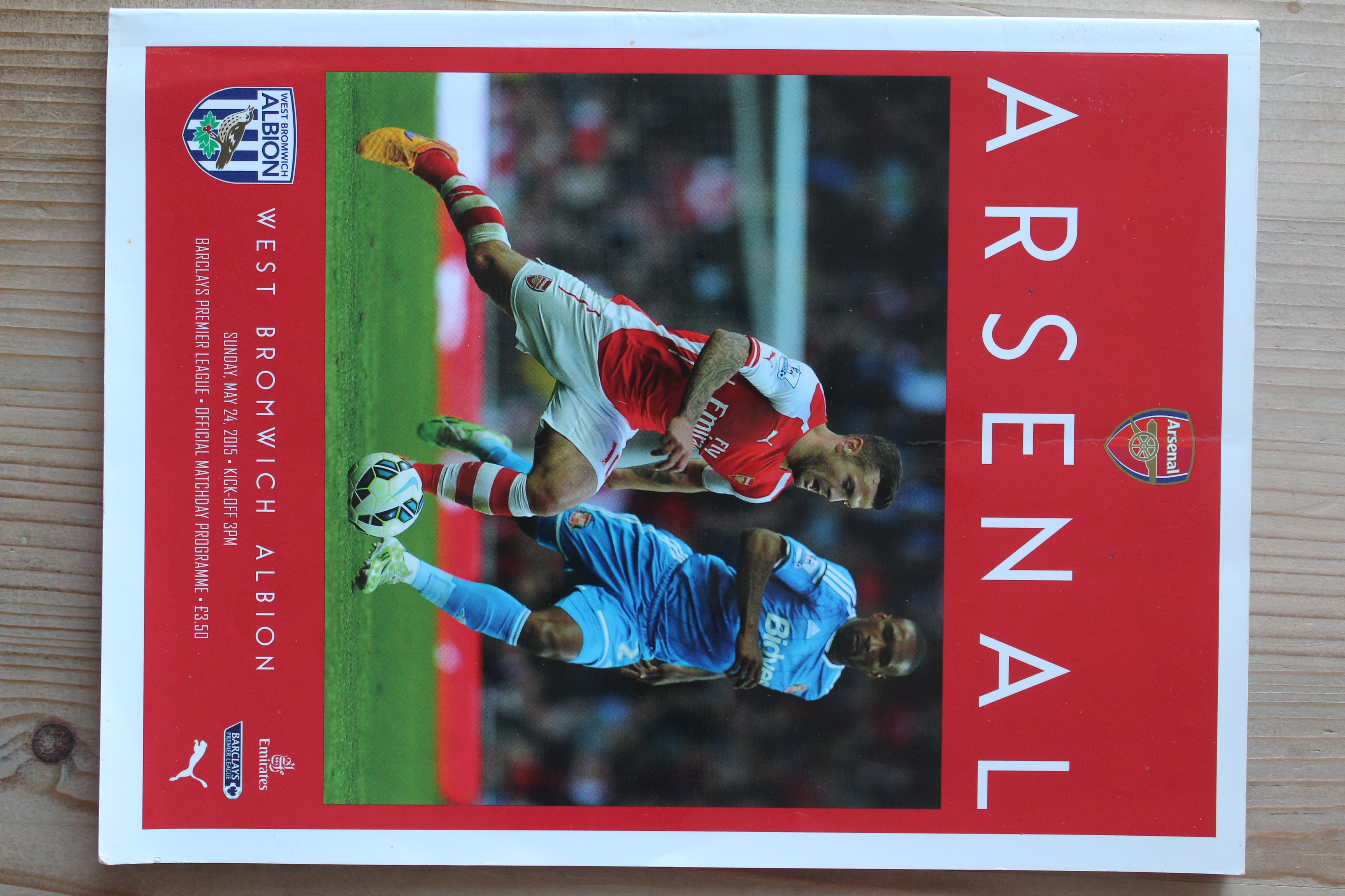 Arsenal FC v West Bromwich Albion FC 