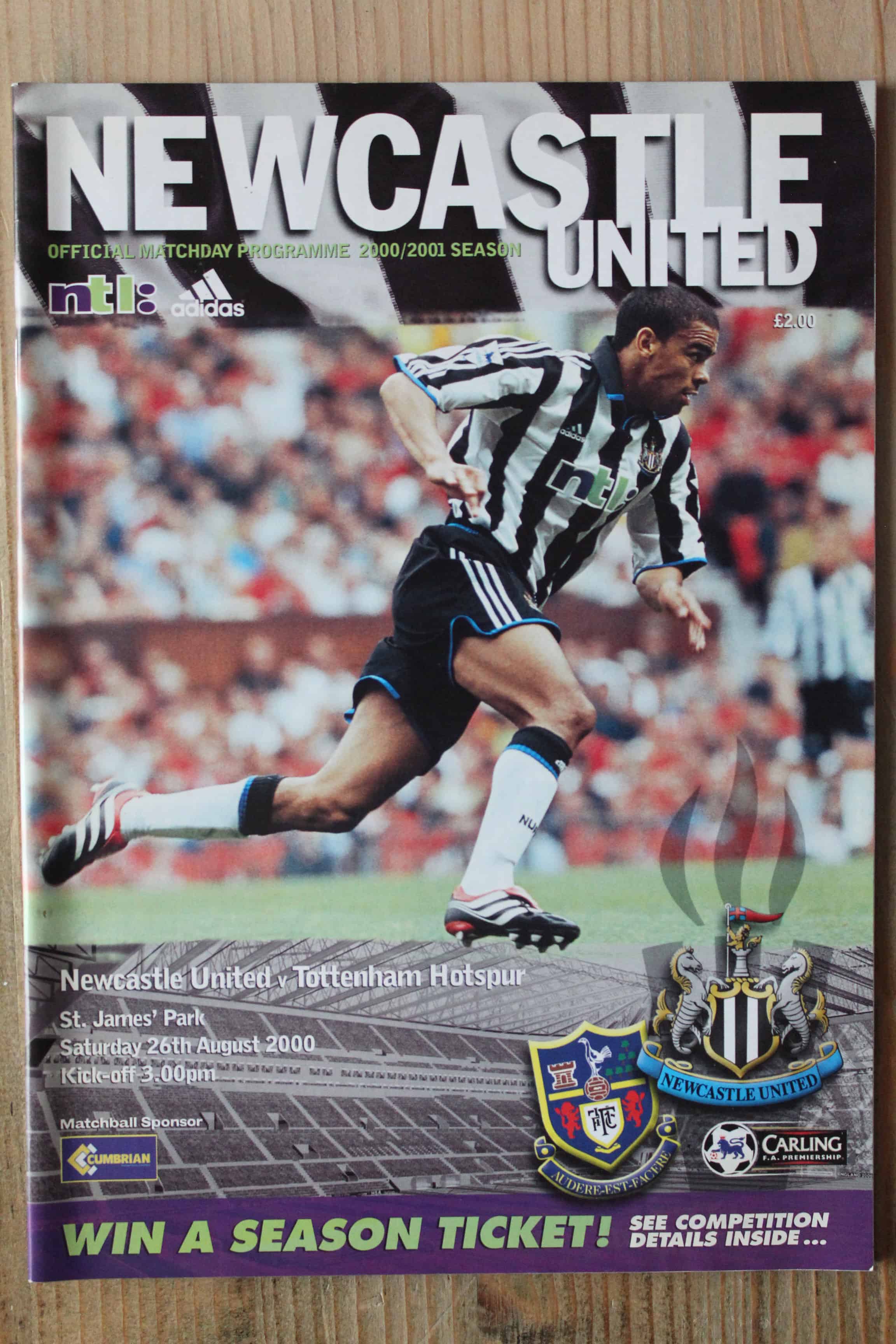 Newcastle United FC v Tottenham Hotspur FC