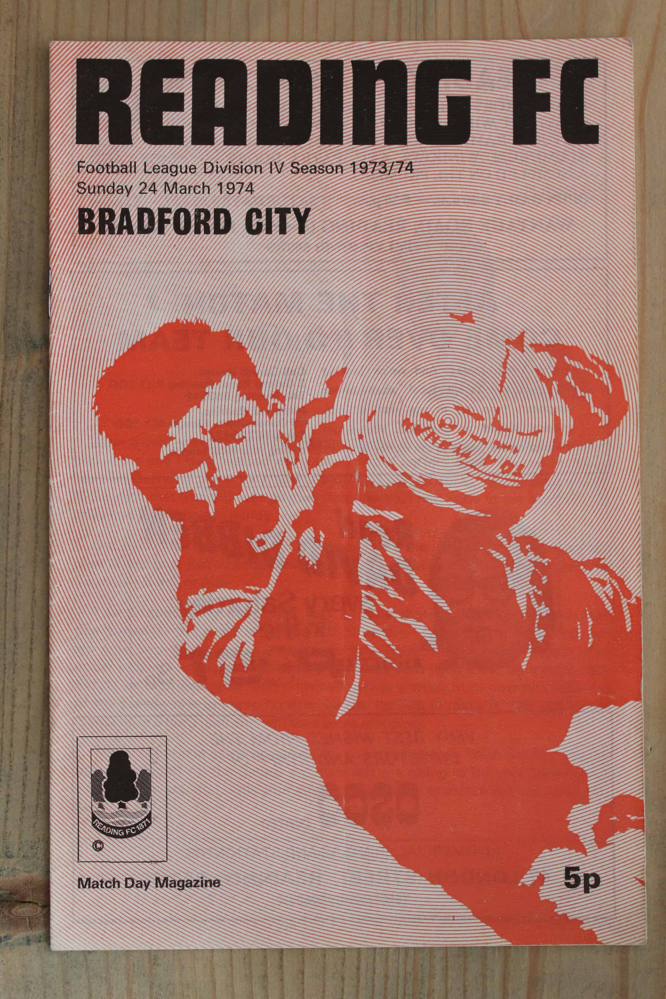 Reading FC v Bradford City FC