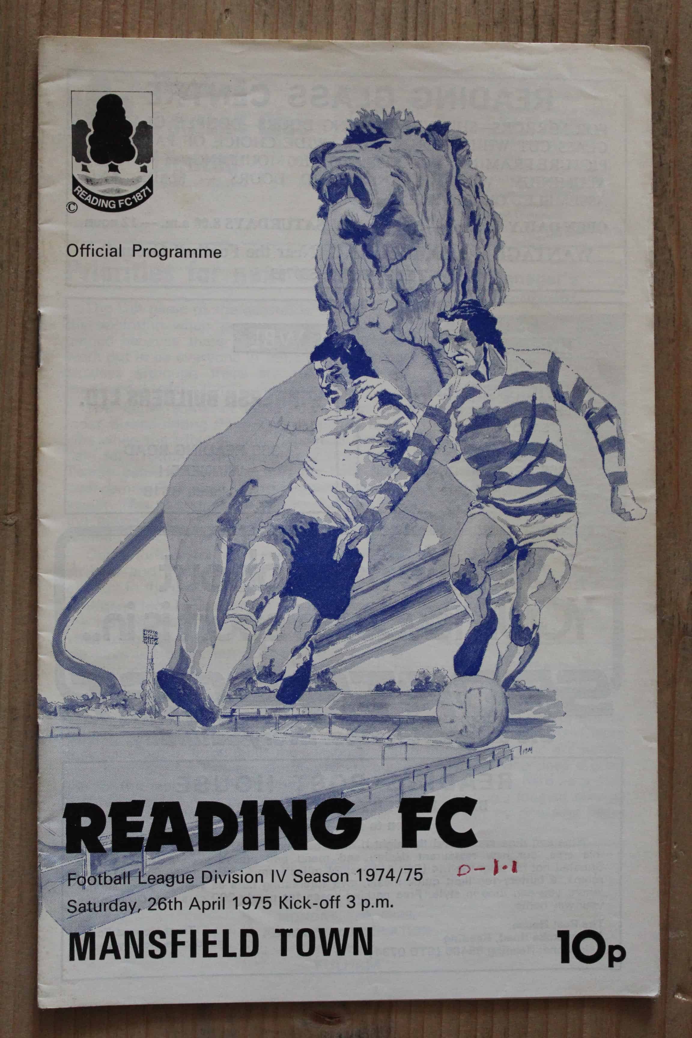 Reading FC v Mansfield Town FC