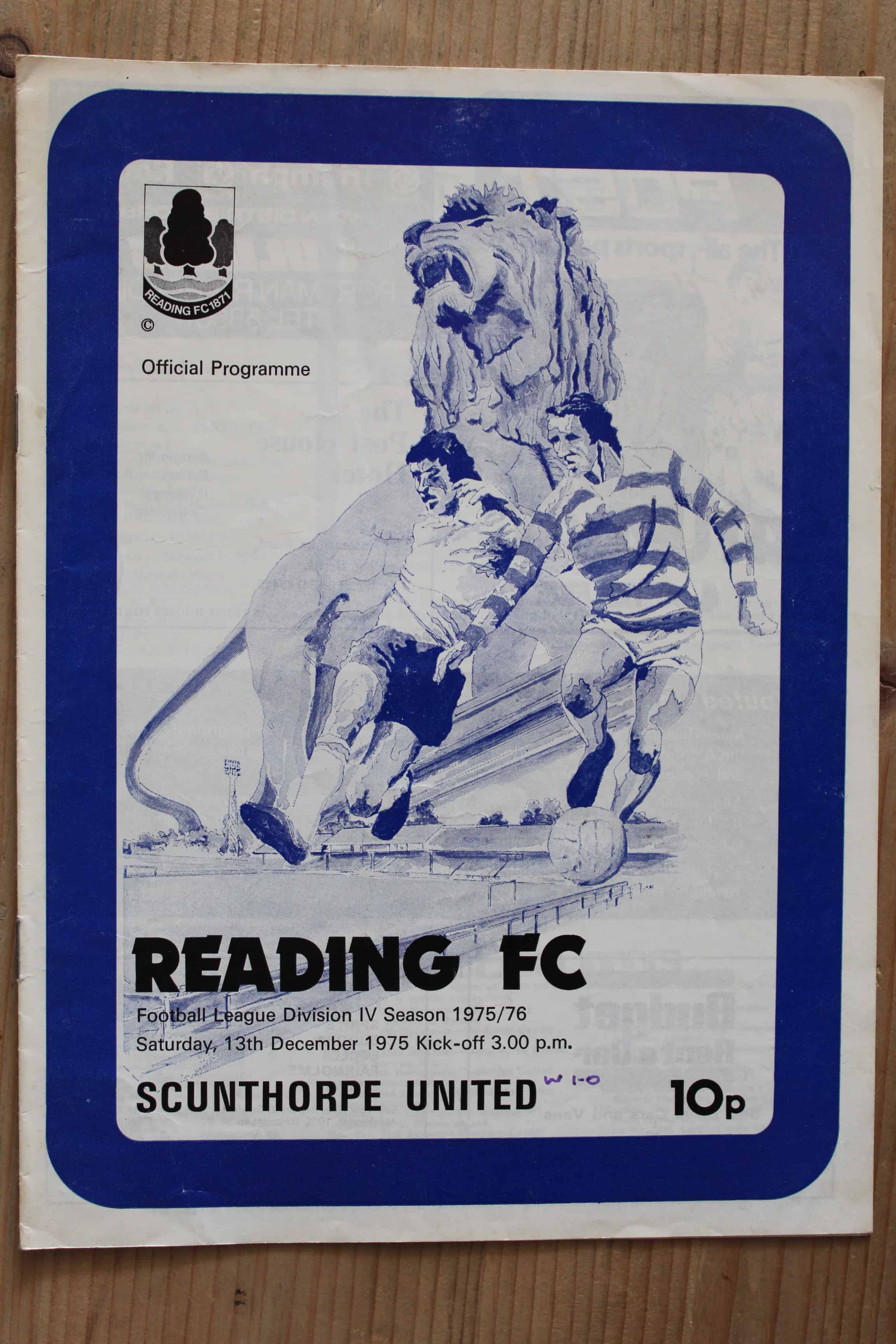 Reading FC v Scunthorpe United FC