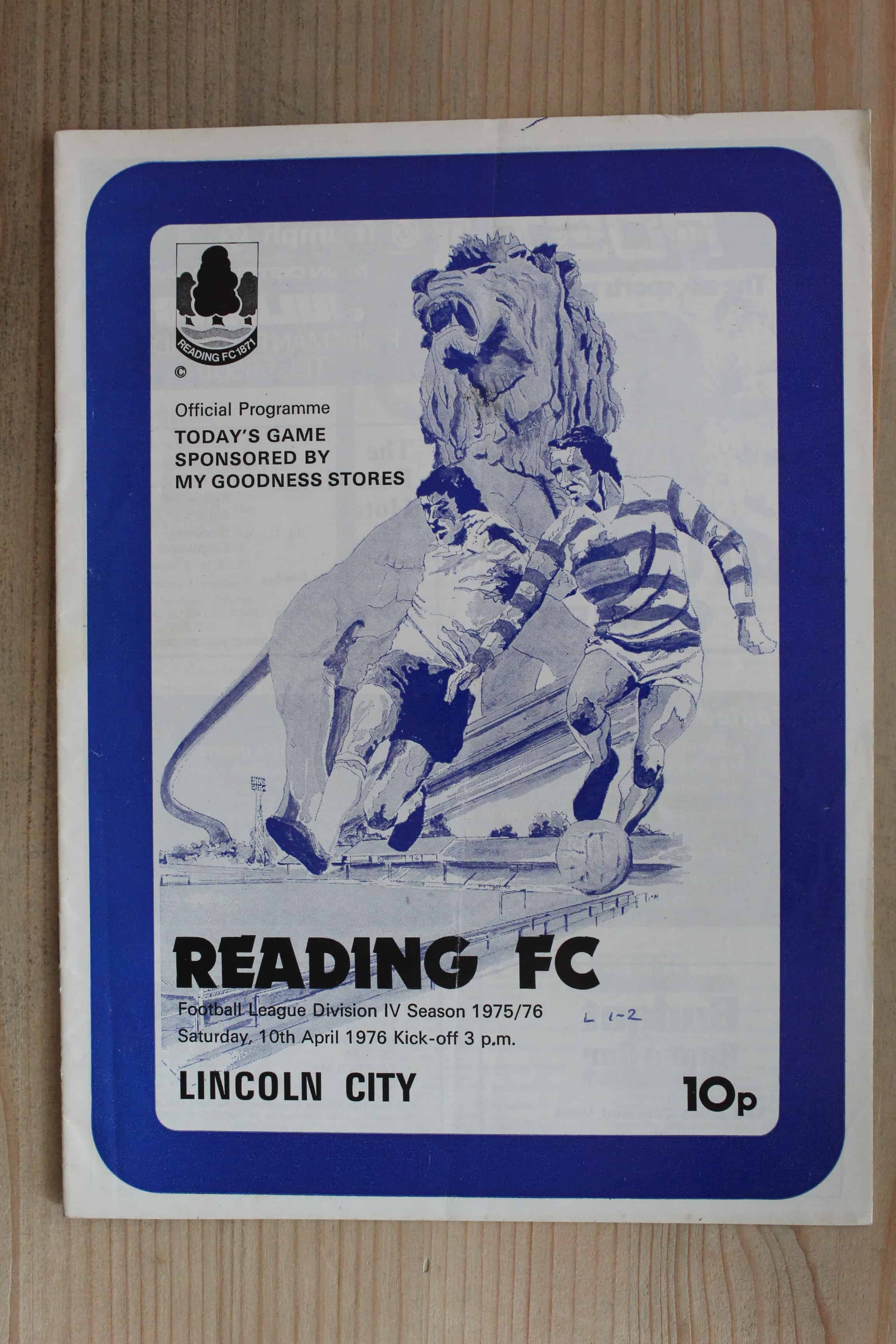 Reading FC v Lincoln City FC