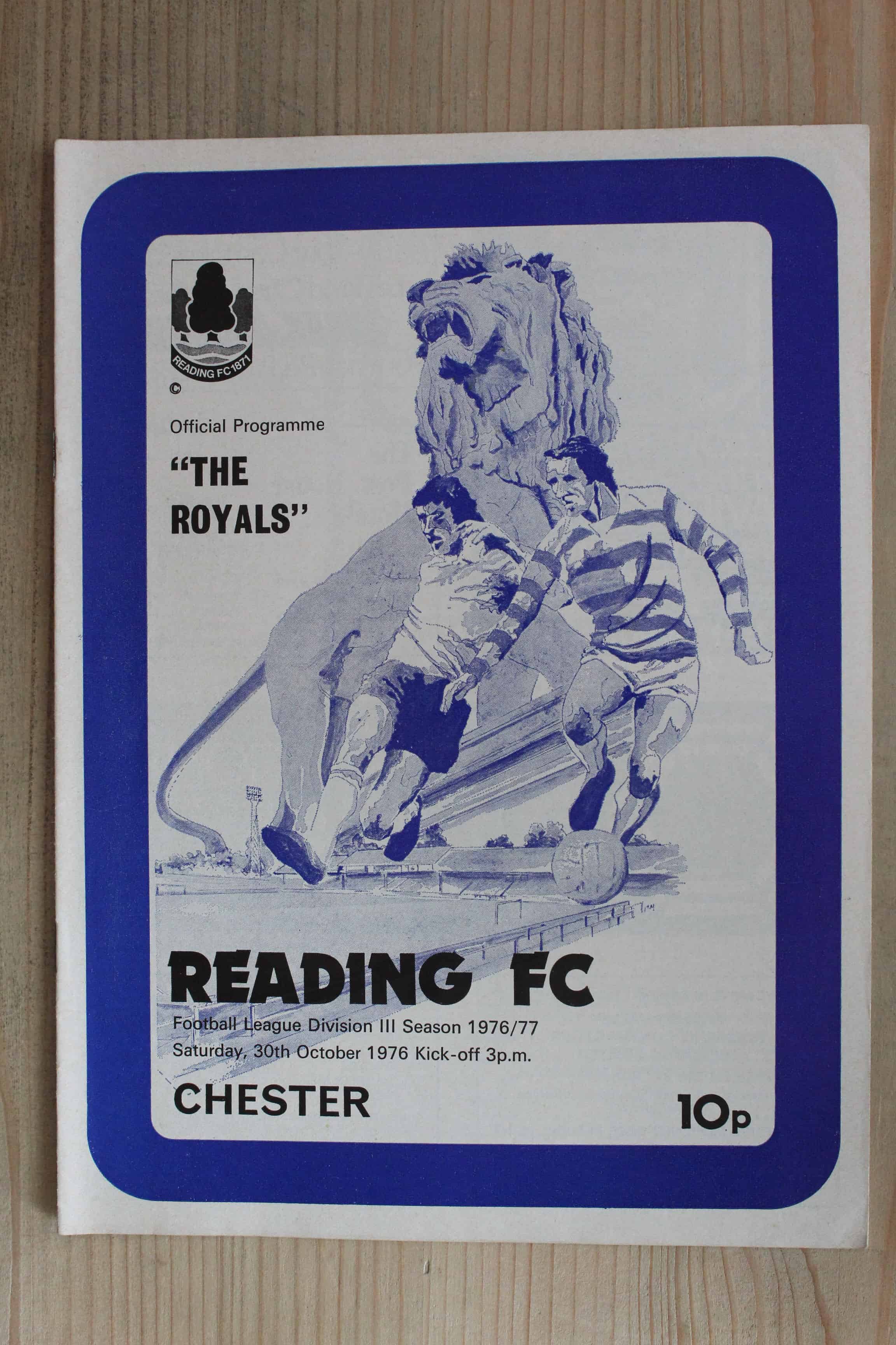 Reading FC v Chester City FC