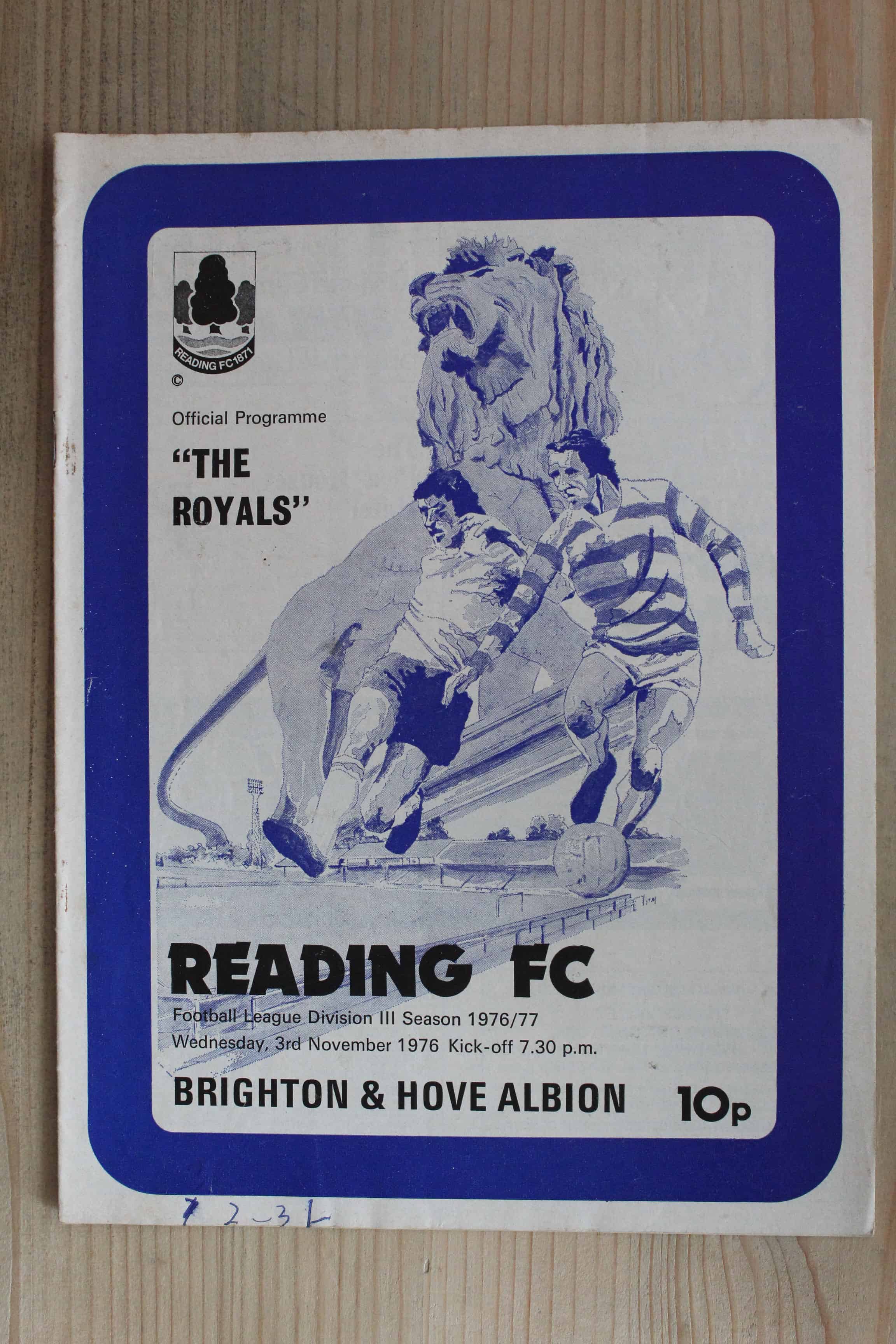 Reading FC v Brighton & Hove Albion FC