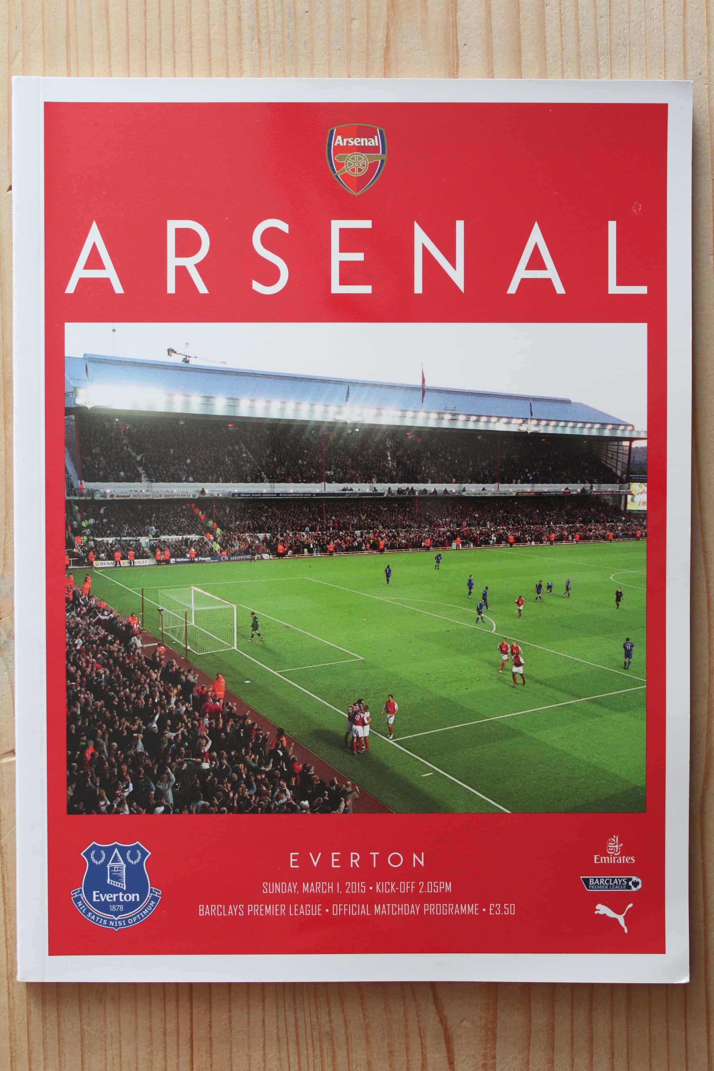 Arsenal FC v Everton FC