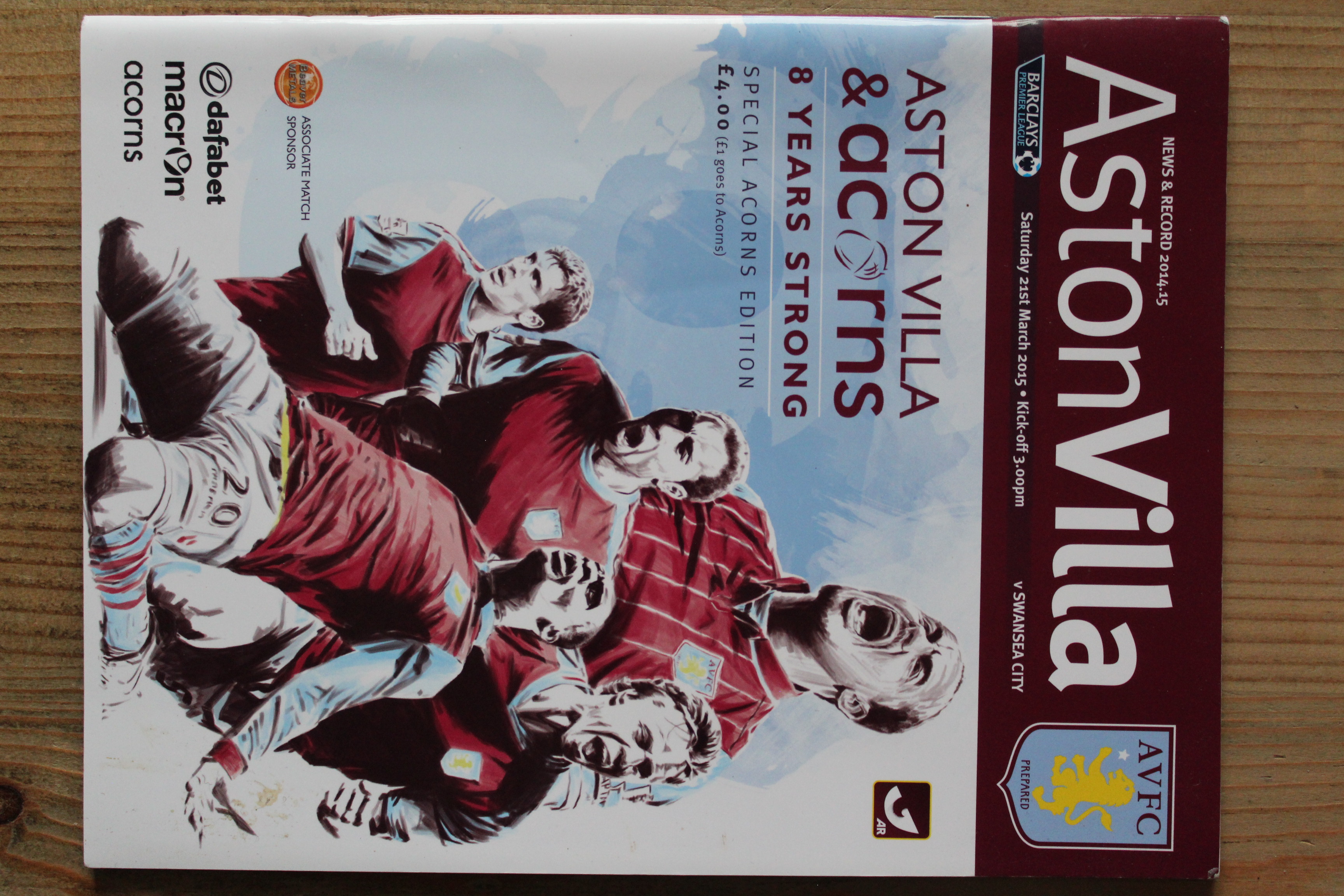 Aston Villa FC v Swansea City FC