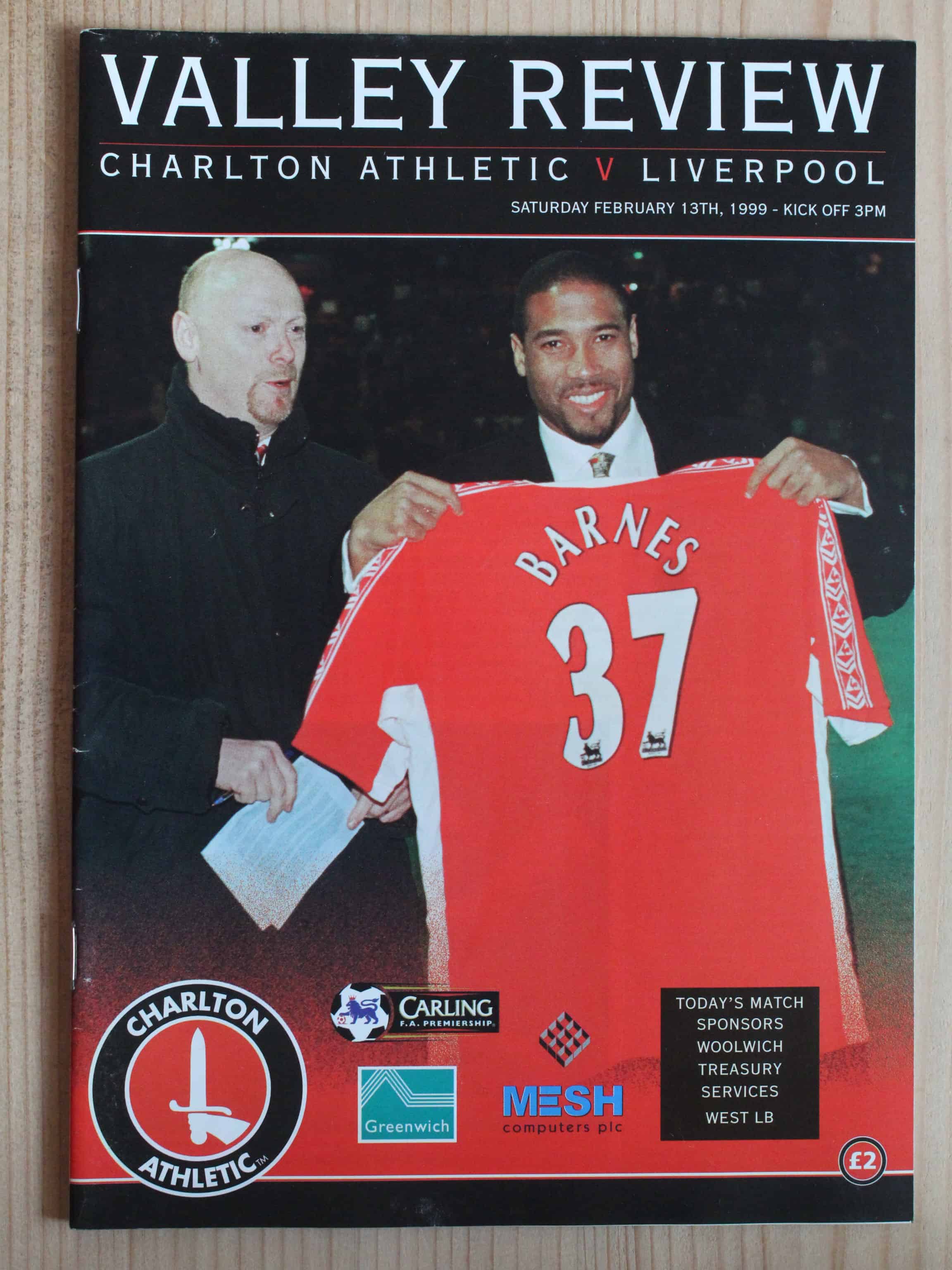 Charlton Athletic FC v Liverpool FC