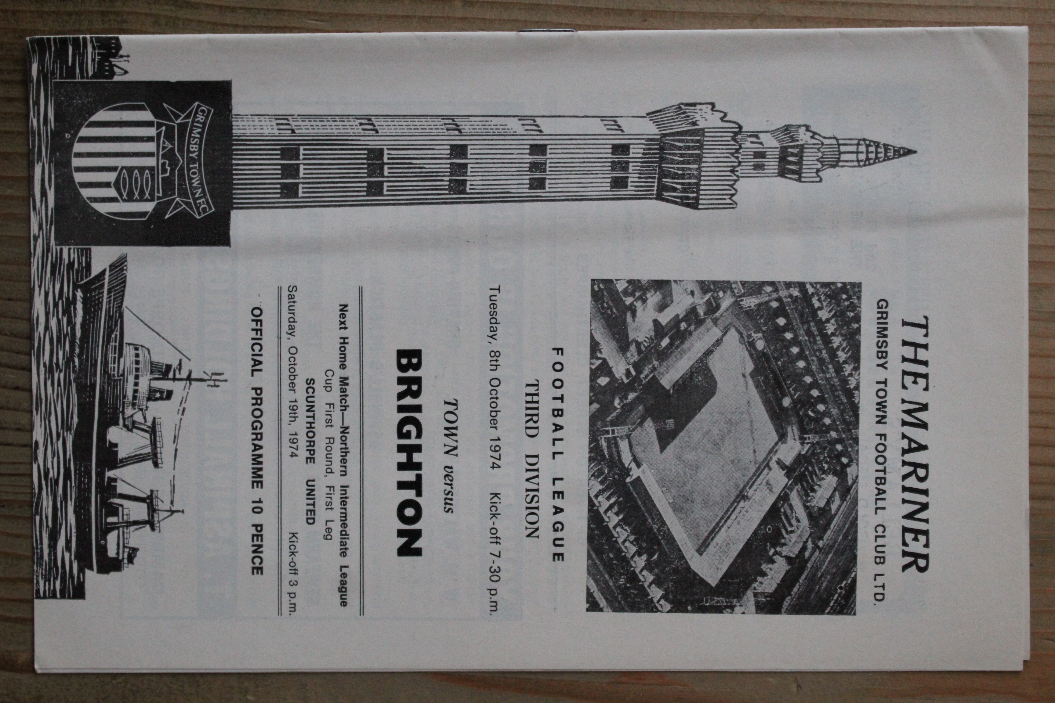 Grimsby Town FC v Brighton & Hove Albion FC