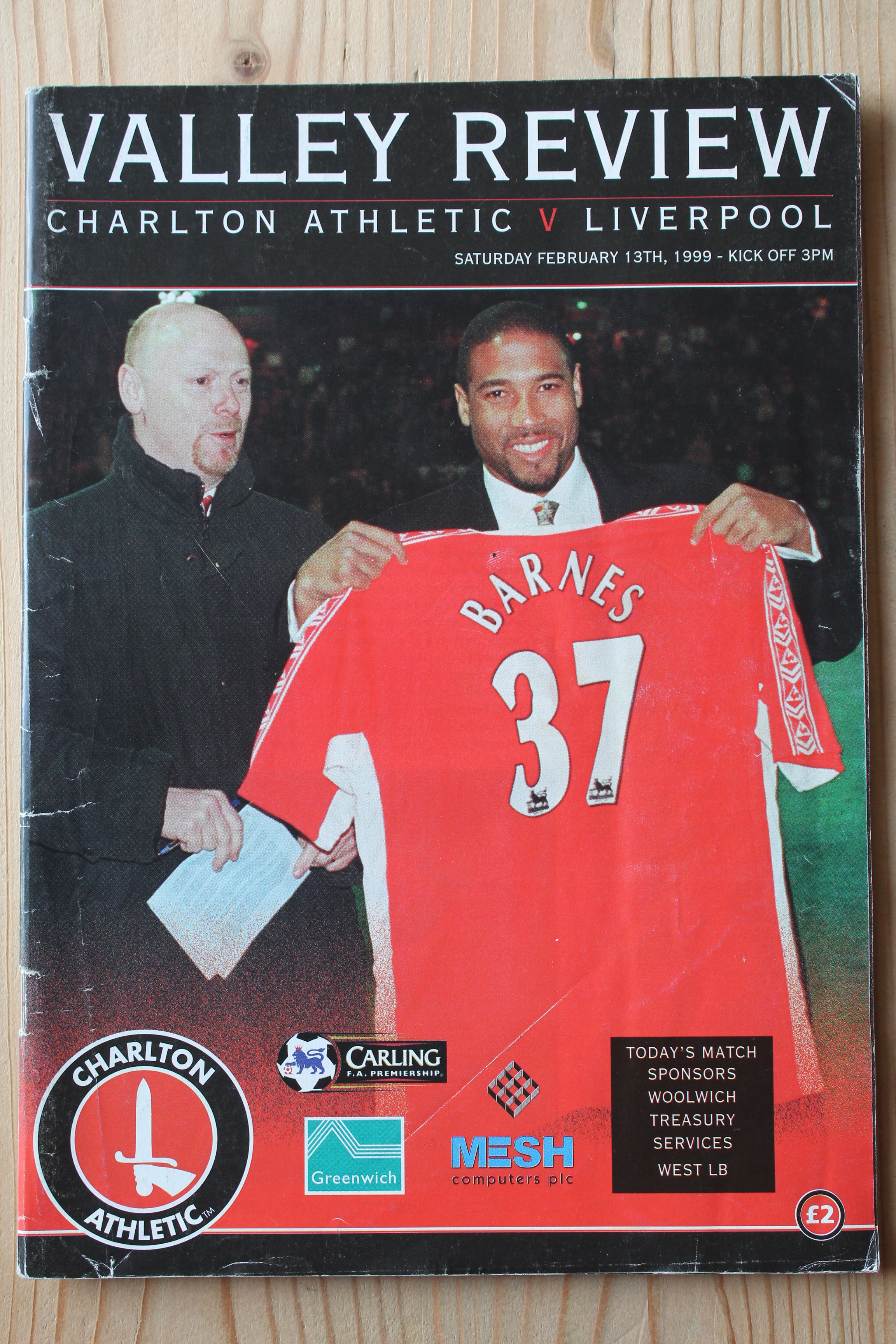 Charlton Athletic FC v Liverpool FC