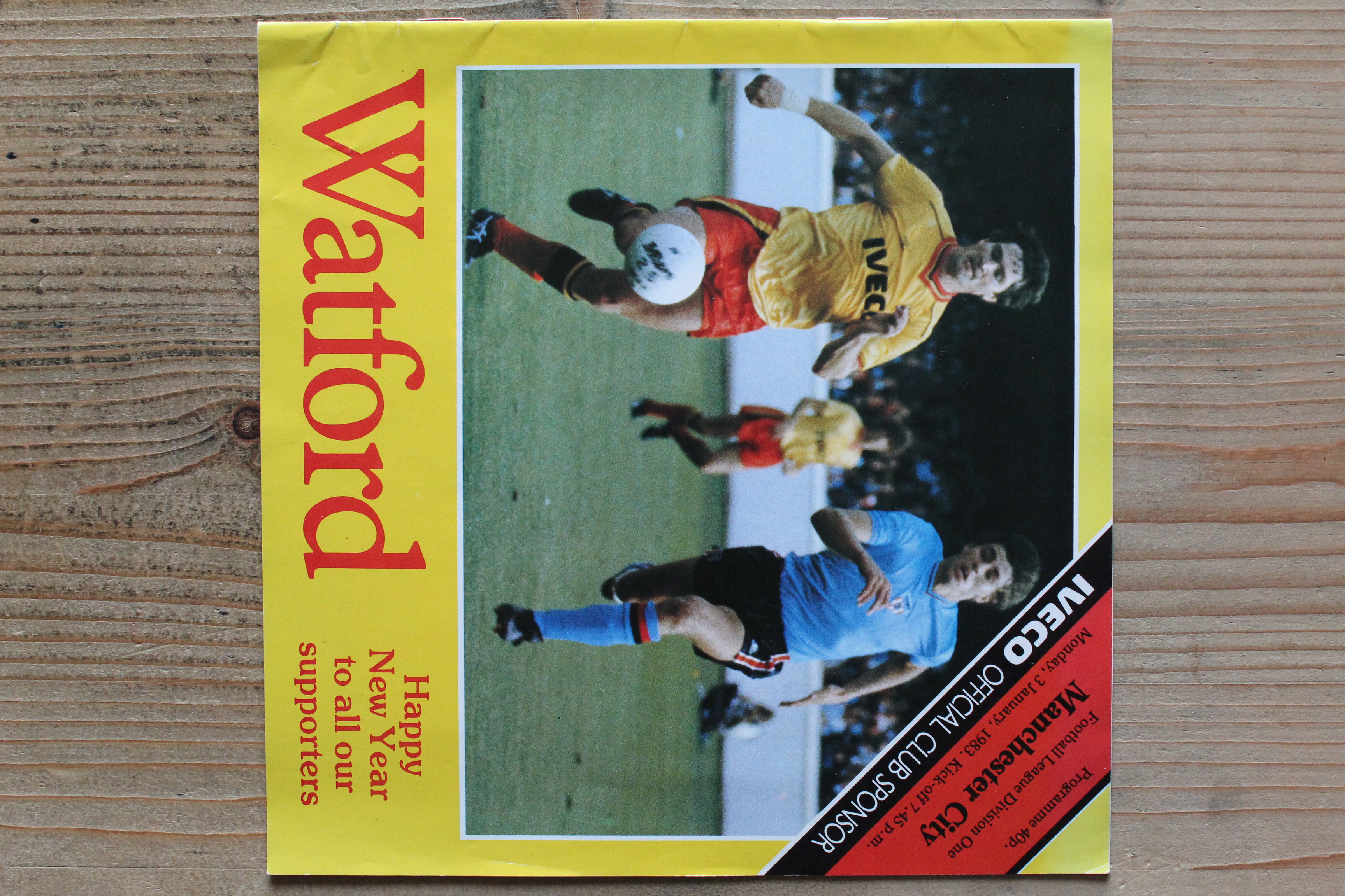 Watford FC v Manchester City FC