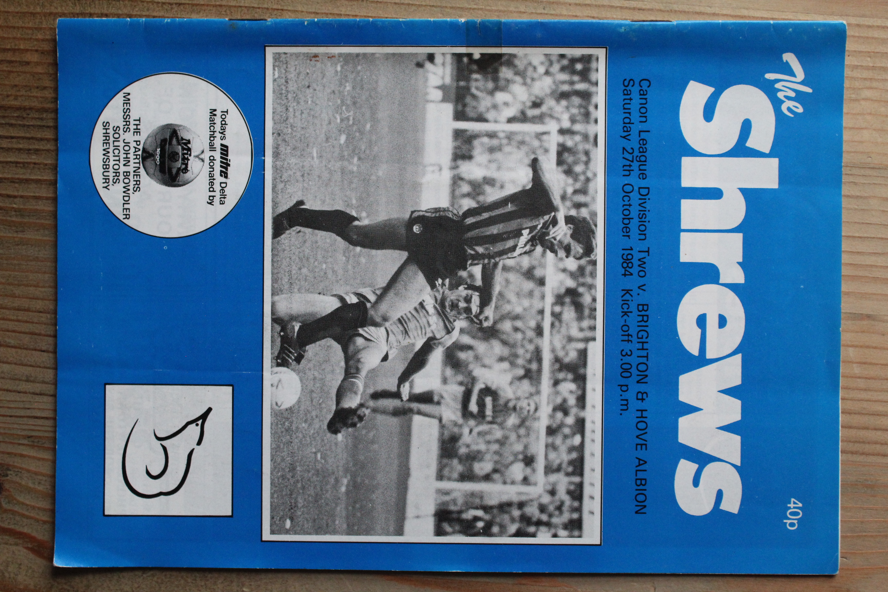 Shrewsbury Town FC v Brighton & Hove Albion FC