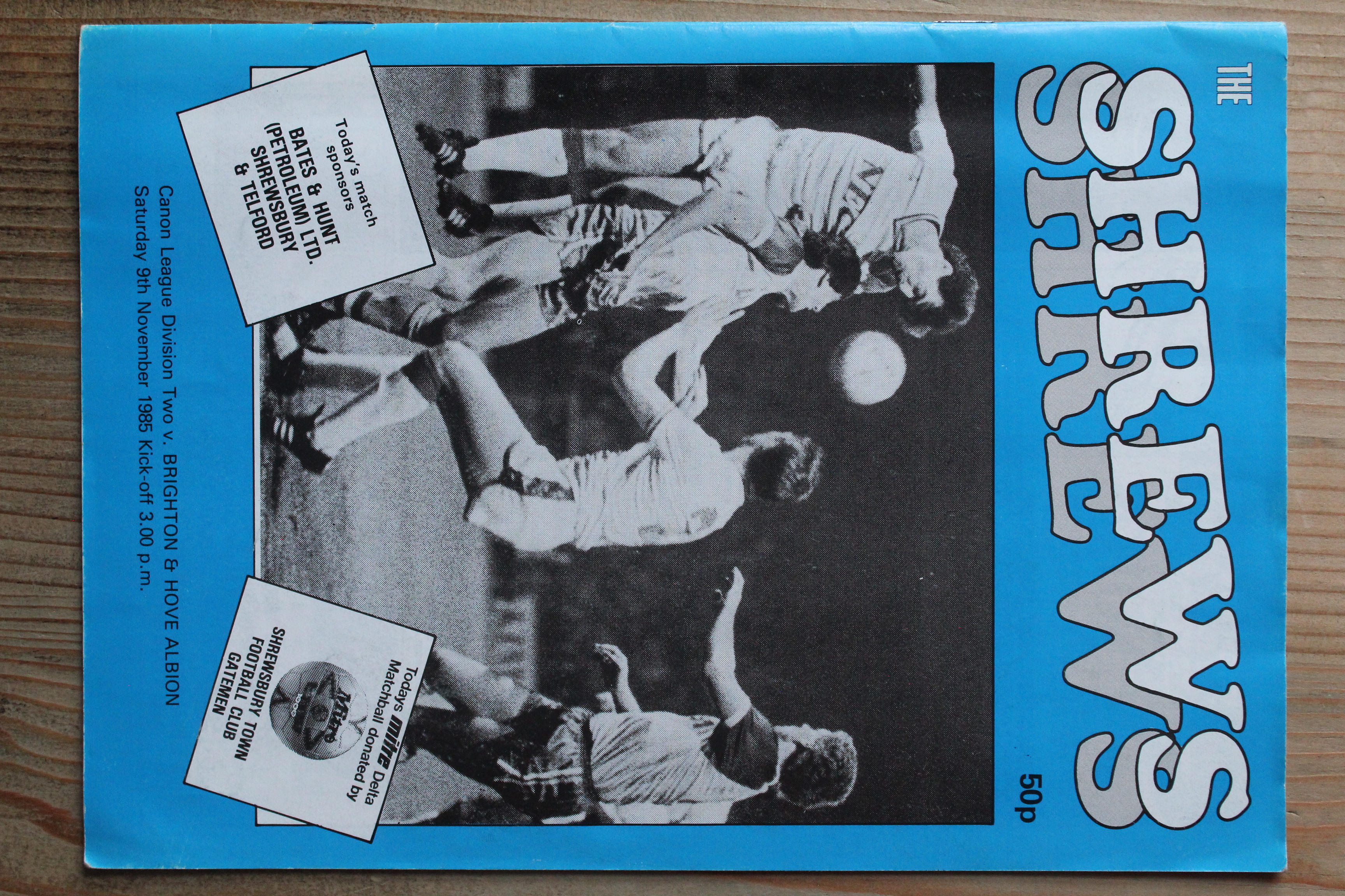 Shrewsbury Town FC v Brighton & Hove Albion FC