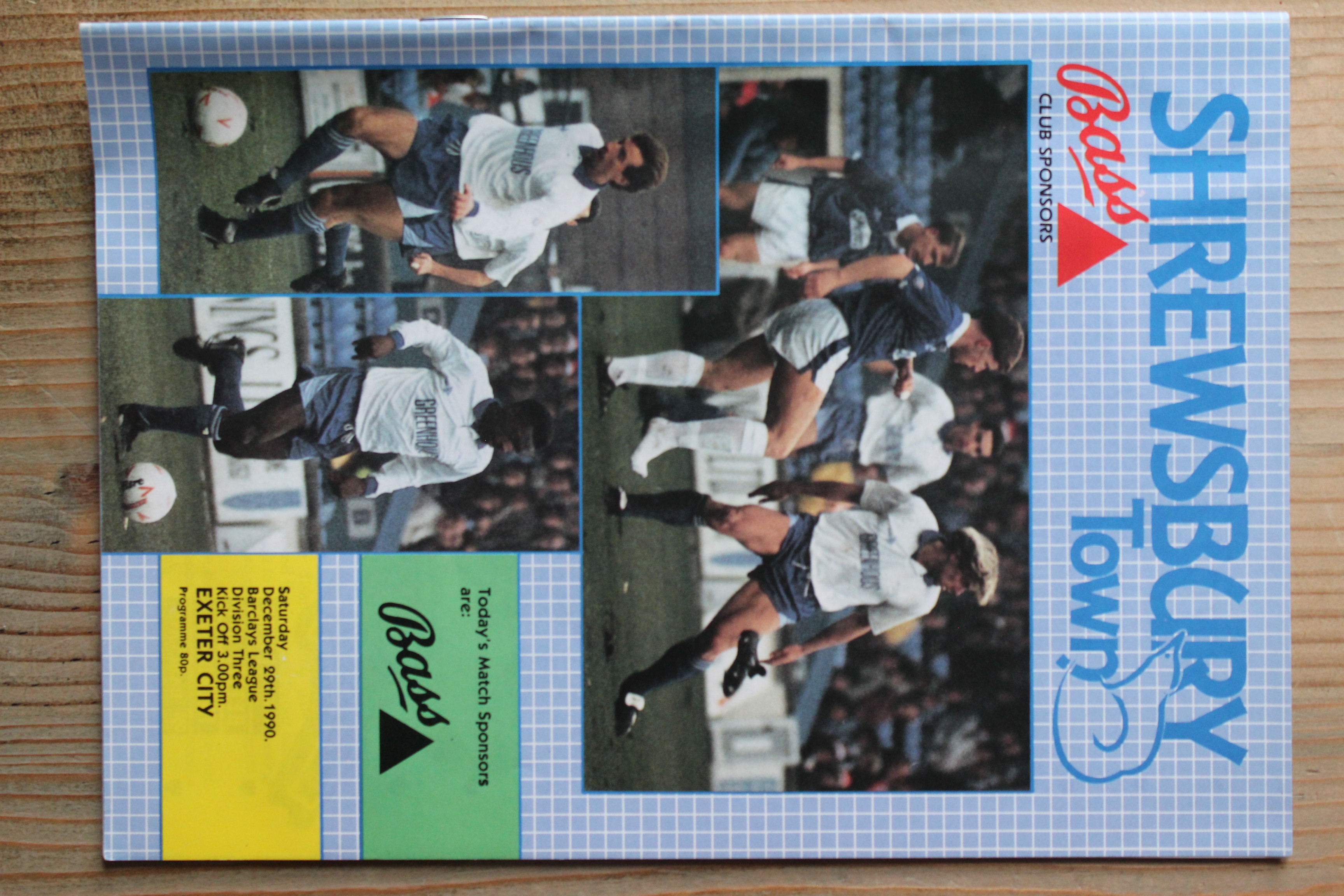 Shrewsbury Town FC v Exeter City FC