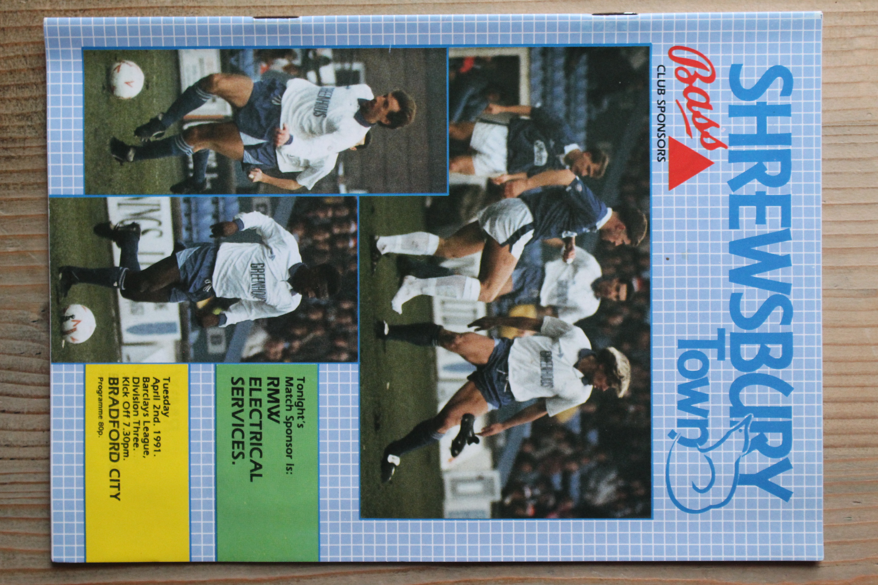 Shrewsbury Town FC v Bradford City FC