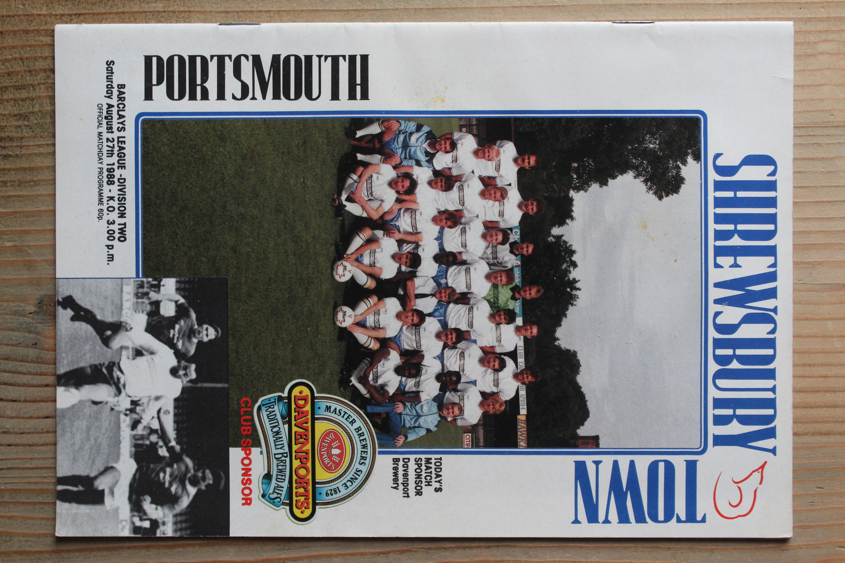 Shrewsbury Town FC v Portsmouth FC