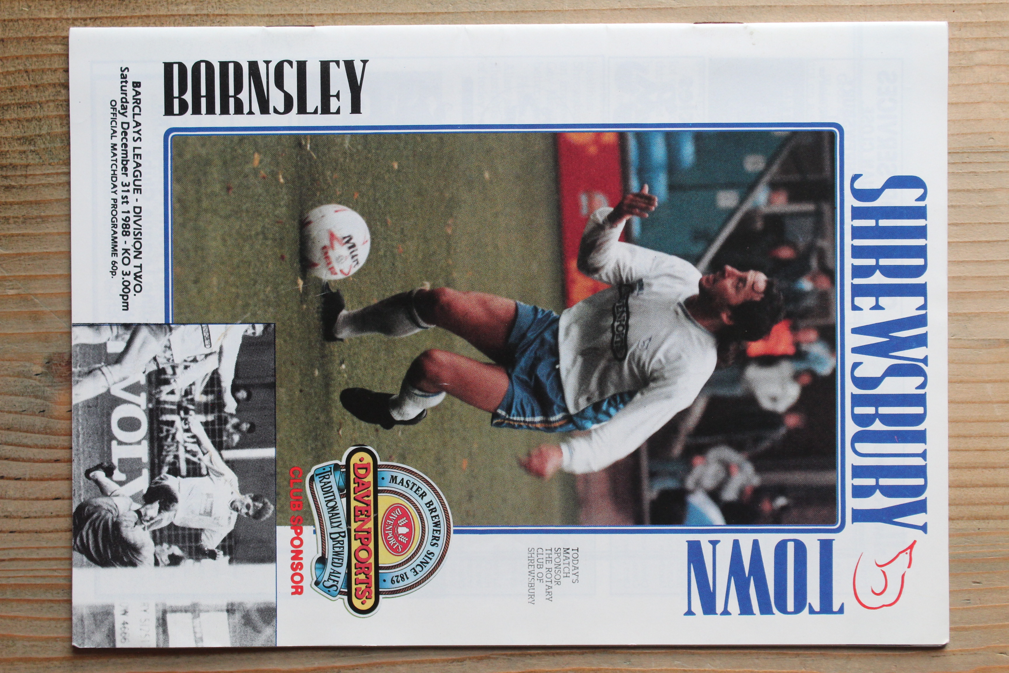 Shrewsbury Town FC v Barnsley FC