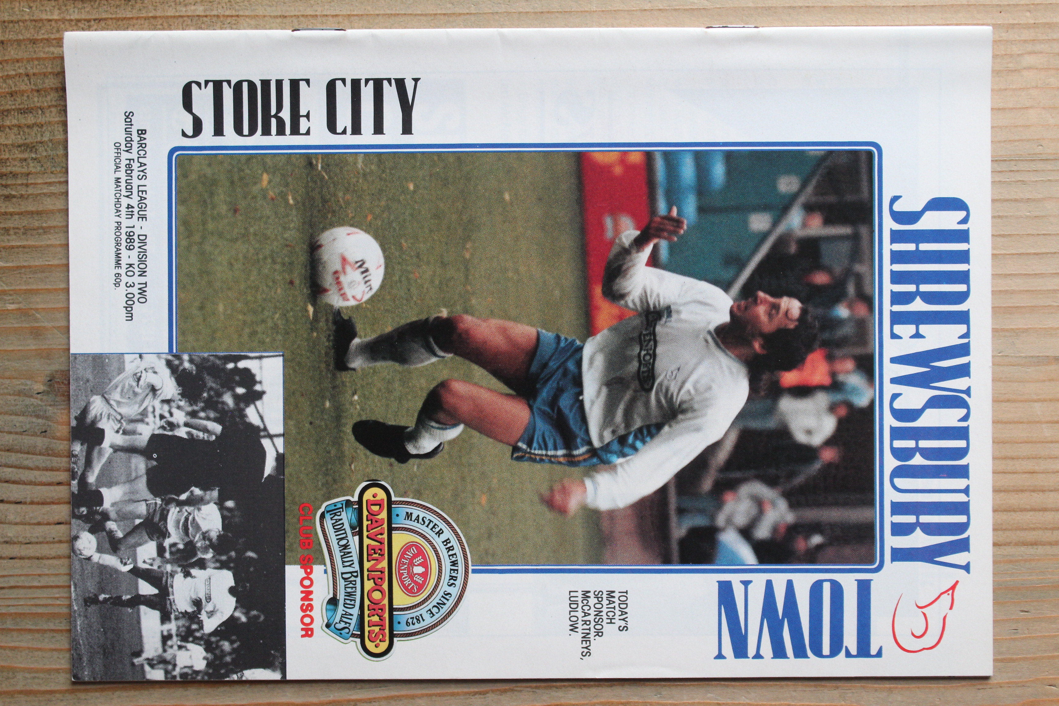 Shrewsbury Town FC v Stoke City FC